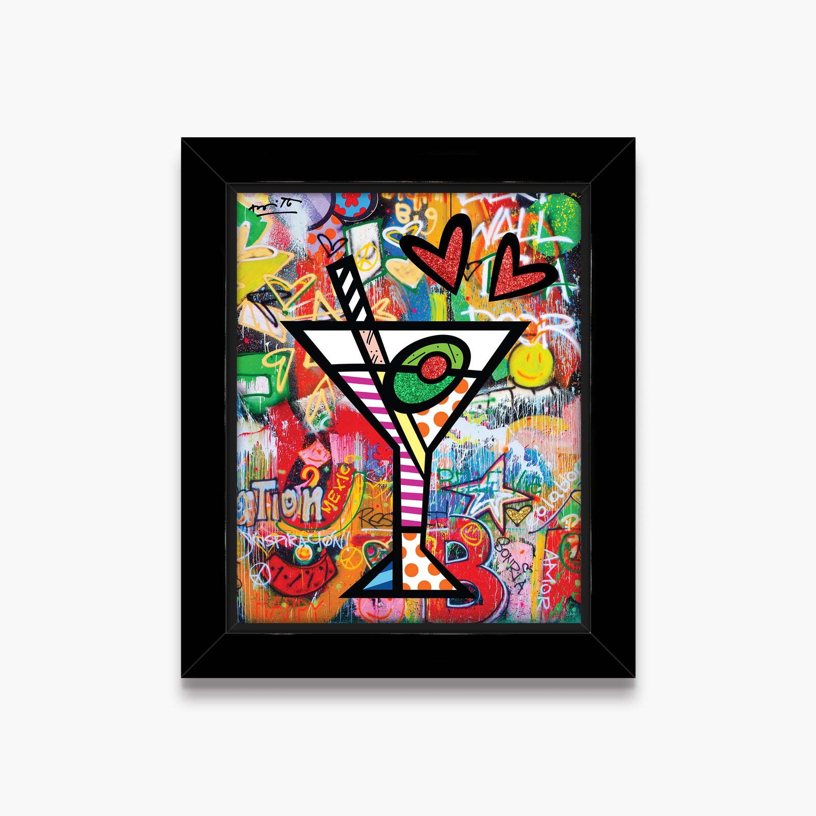 happy hour limited edition print colorful decorative collectible gift idea