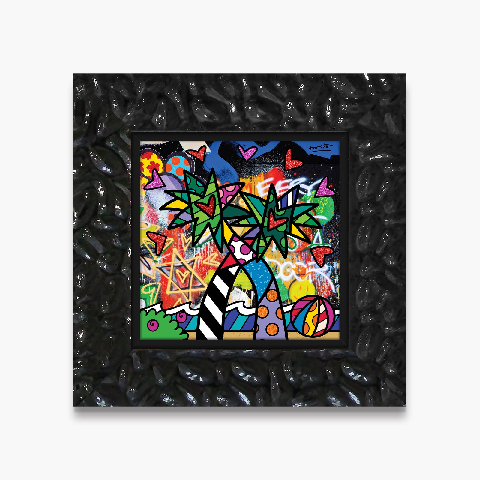 miami vibes limited edition print artistic colorful design collectible