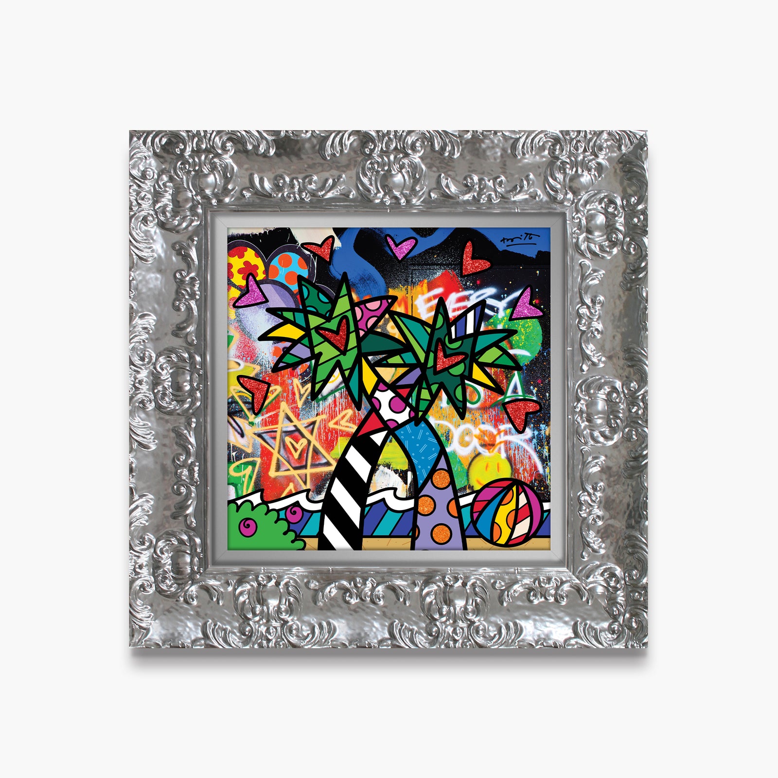 miami vibes limited edition print colorful decorative collectible gift idea