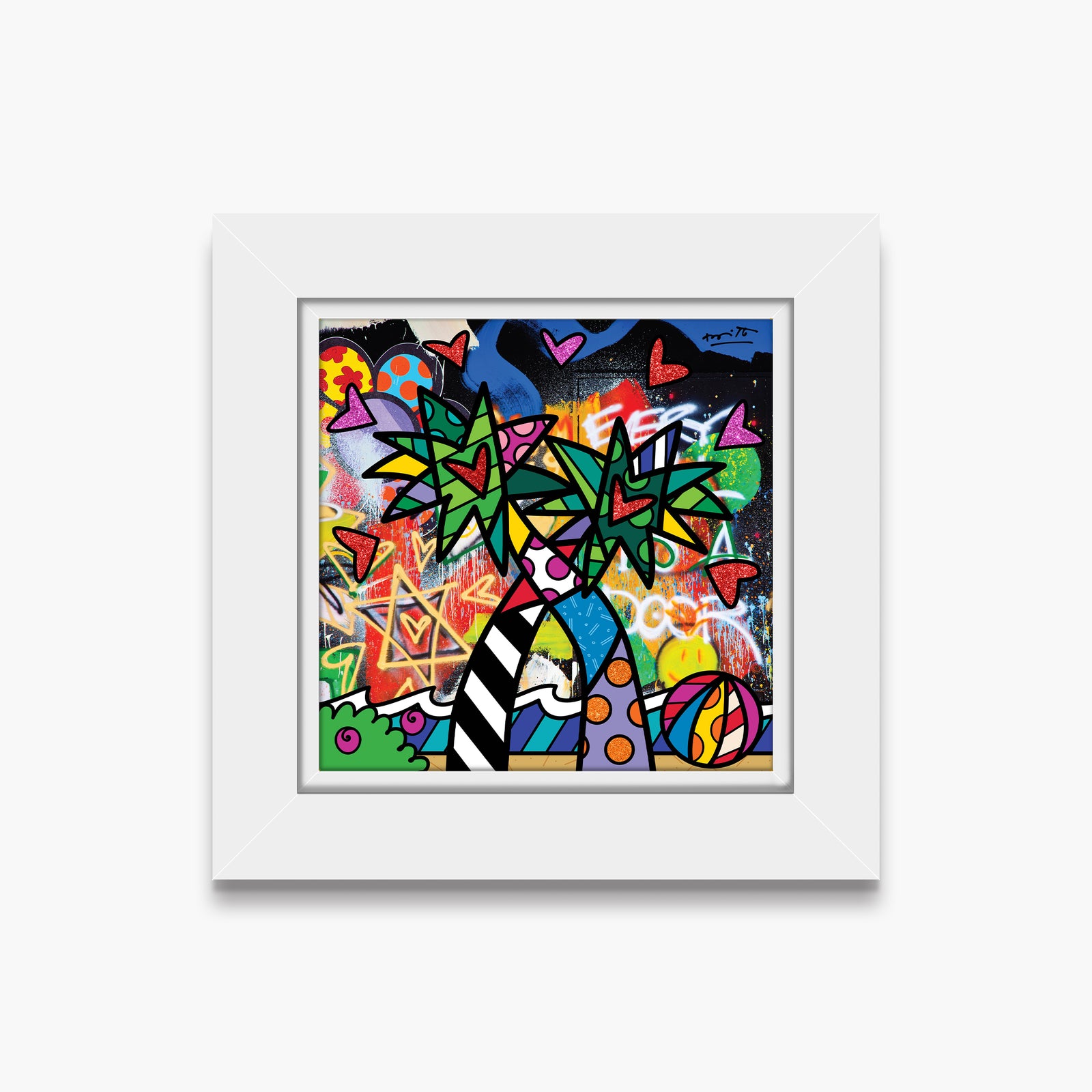 miami vibes limited edition print colorful decorative collectible gift idea