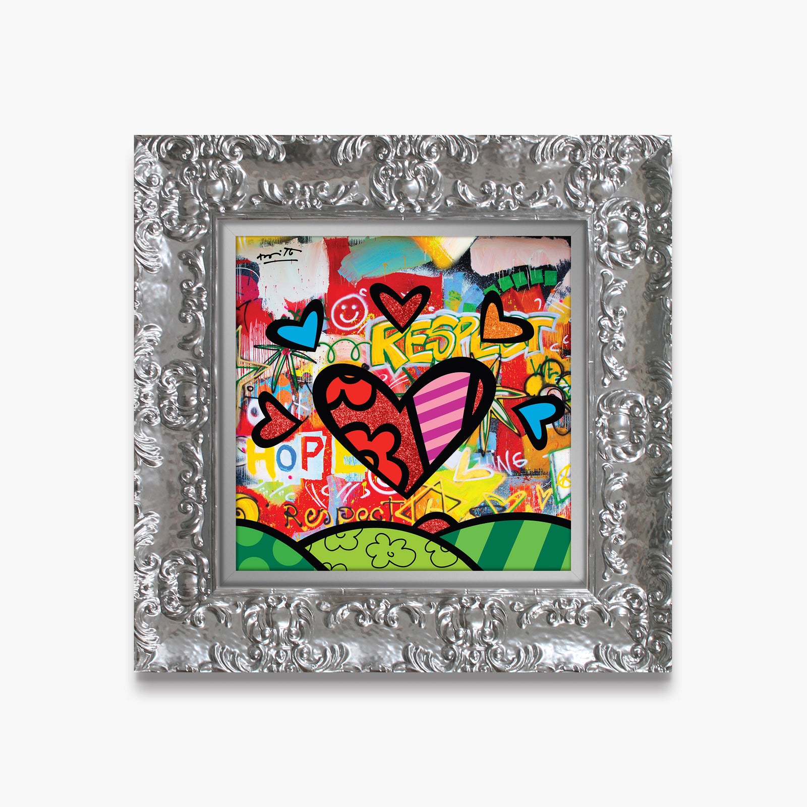 love for life limited edition artistic colorful design collectible