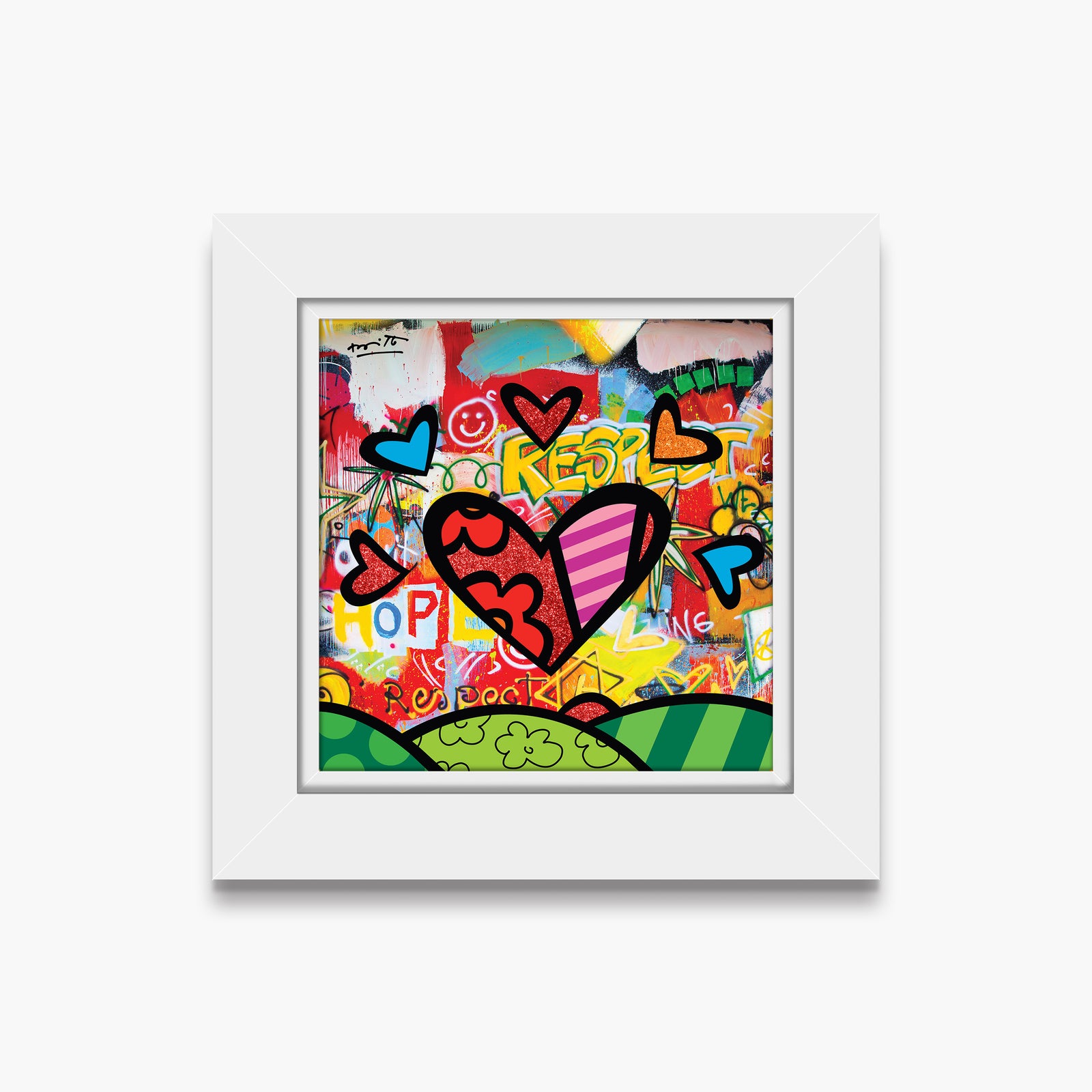 love for life limited edition artistic colorful design collectible