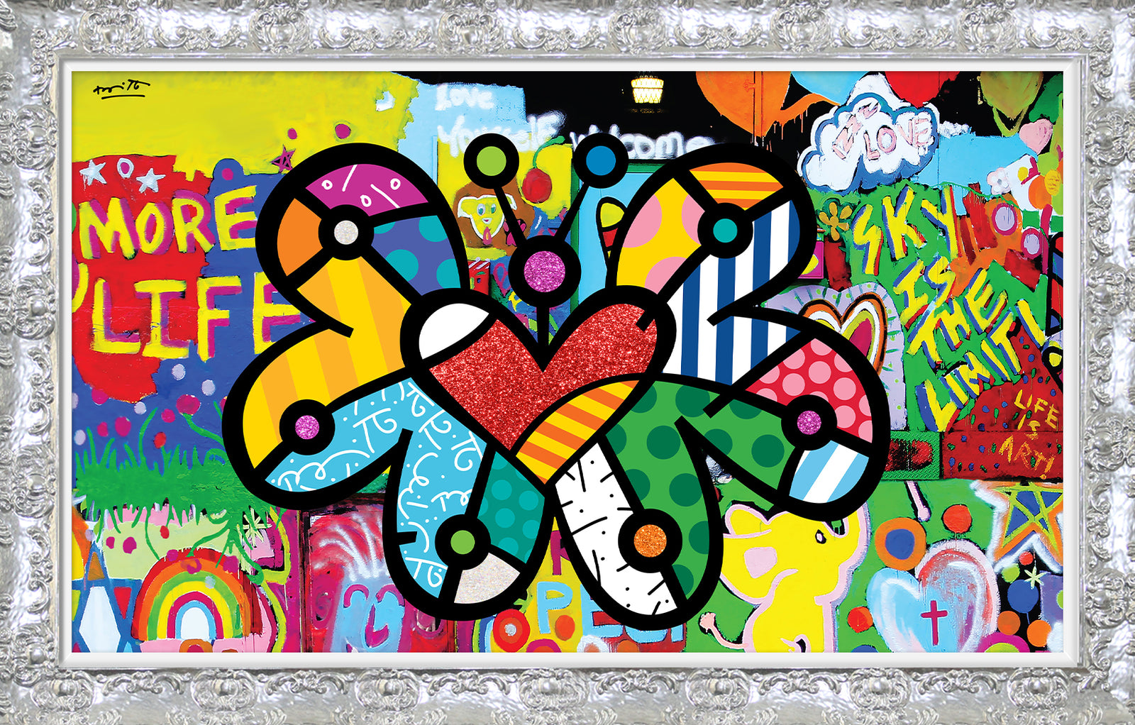 fly high limited edition print artistic colorful design collectible