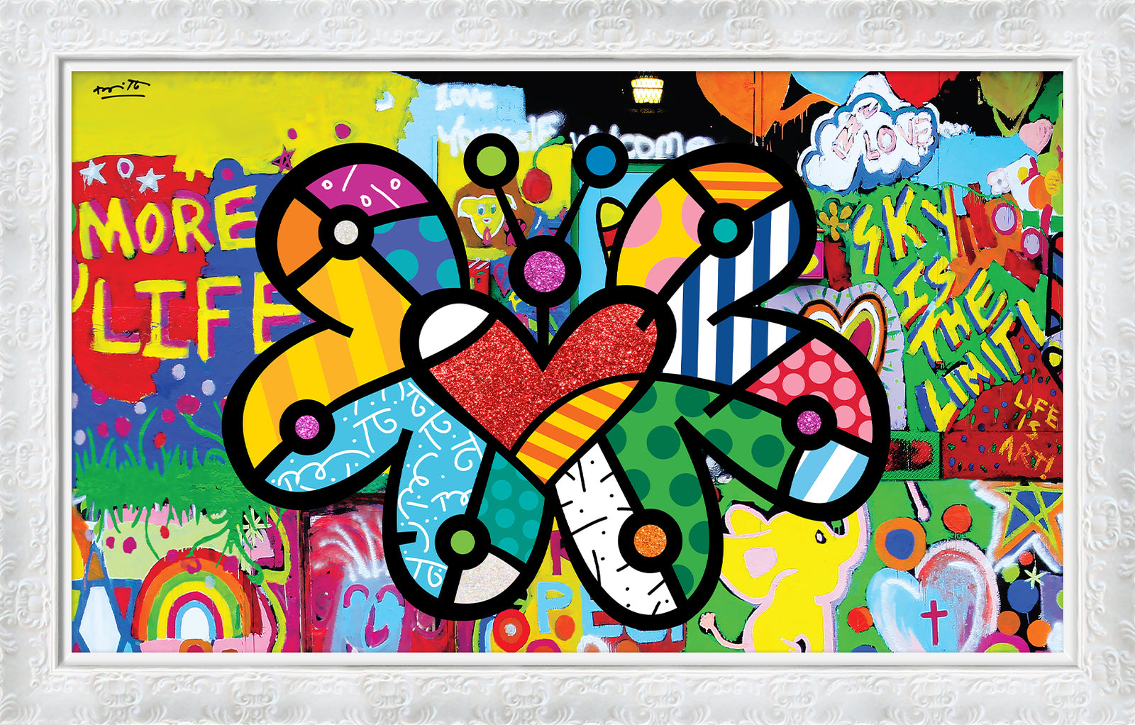 fly high limited edition print artistic colorful design collectible