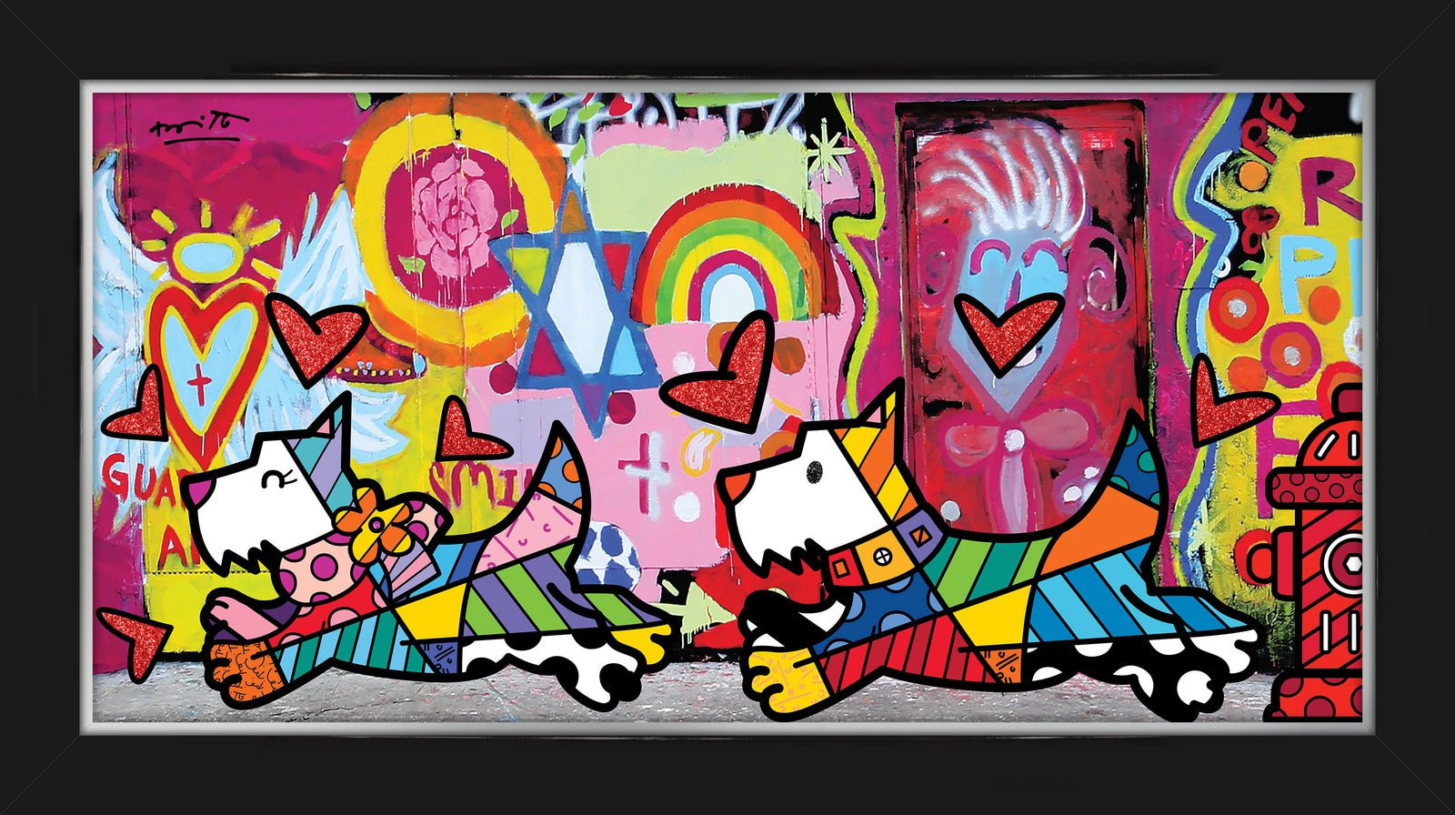 catch me if you can artistic colorful design collectible
