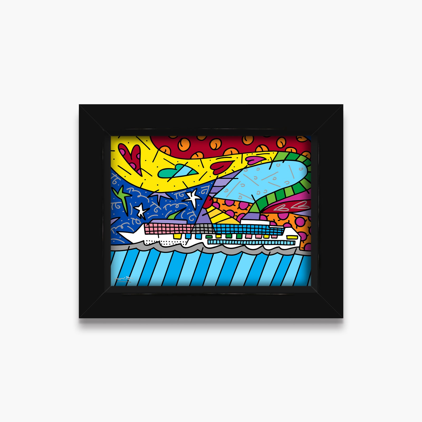 Cruise At Sea - Limited Edition Print