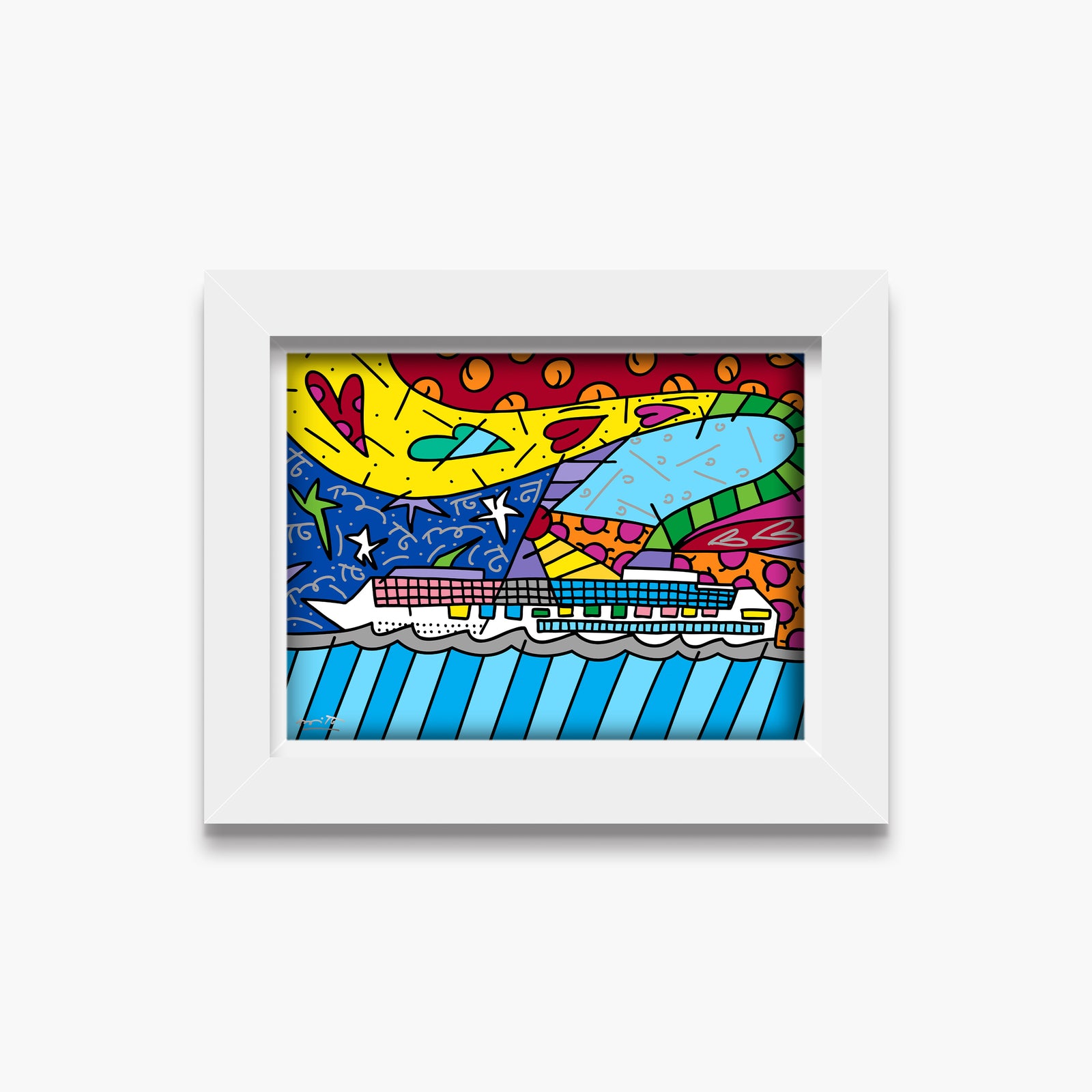 Cruise At Sea - Limited Edition Print