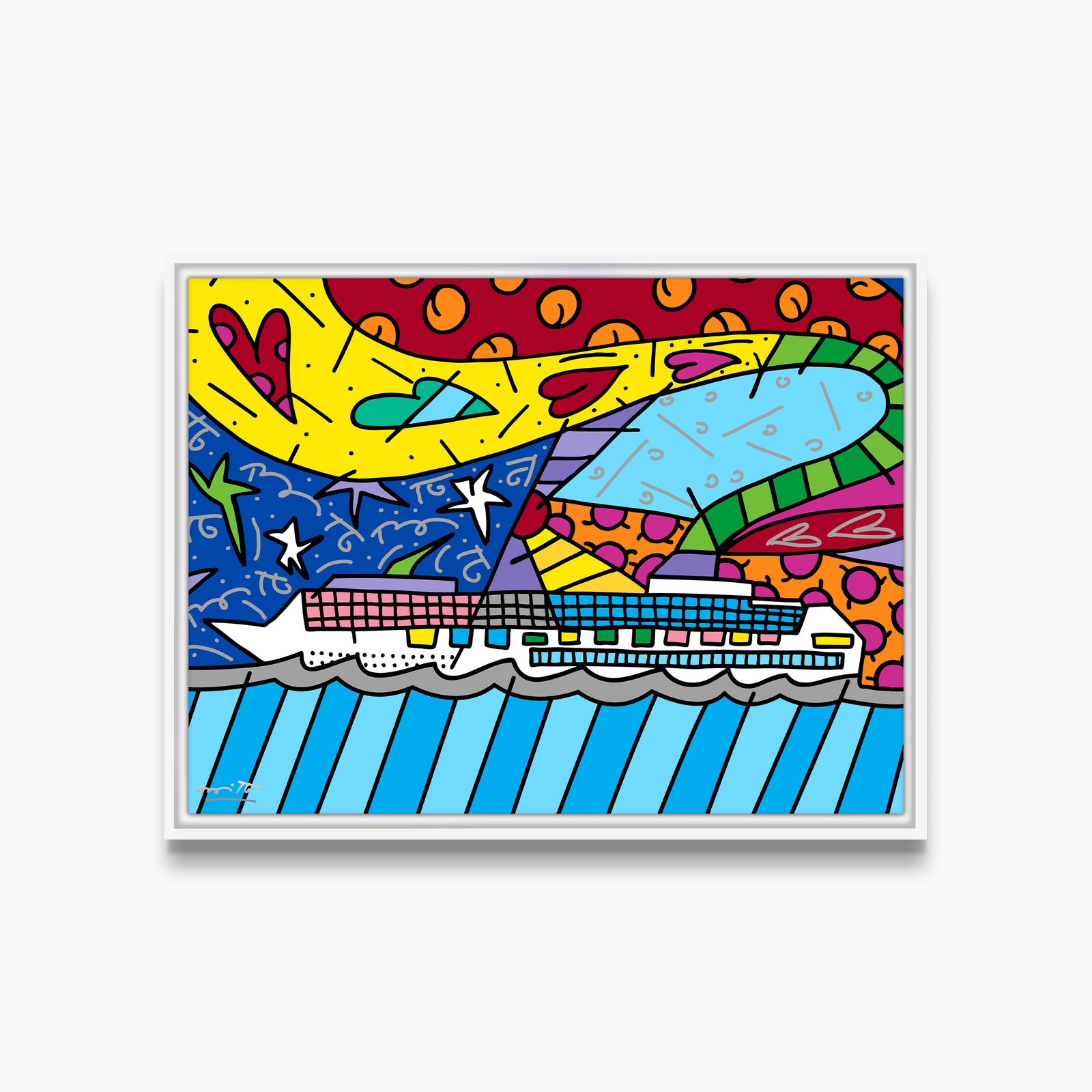 Cruise At Sea - Limited Edition Print