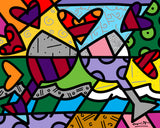 TOAST TO LOVE GLASSES - Limited Edition Print