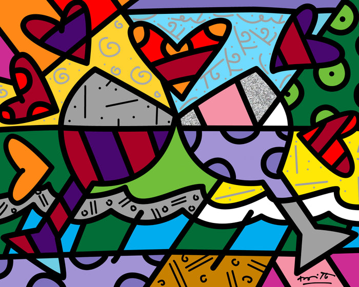 TOAST TO LOVE GLASSES - Limited Edition Print