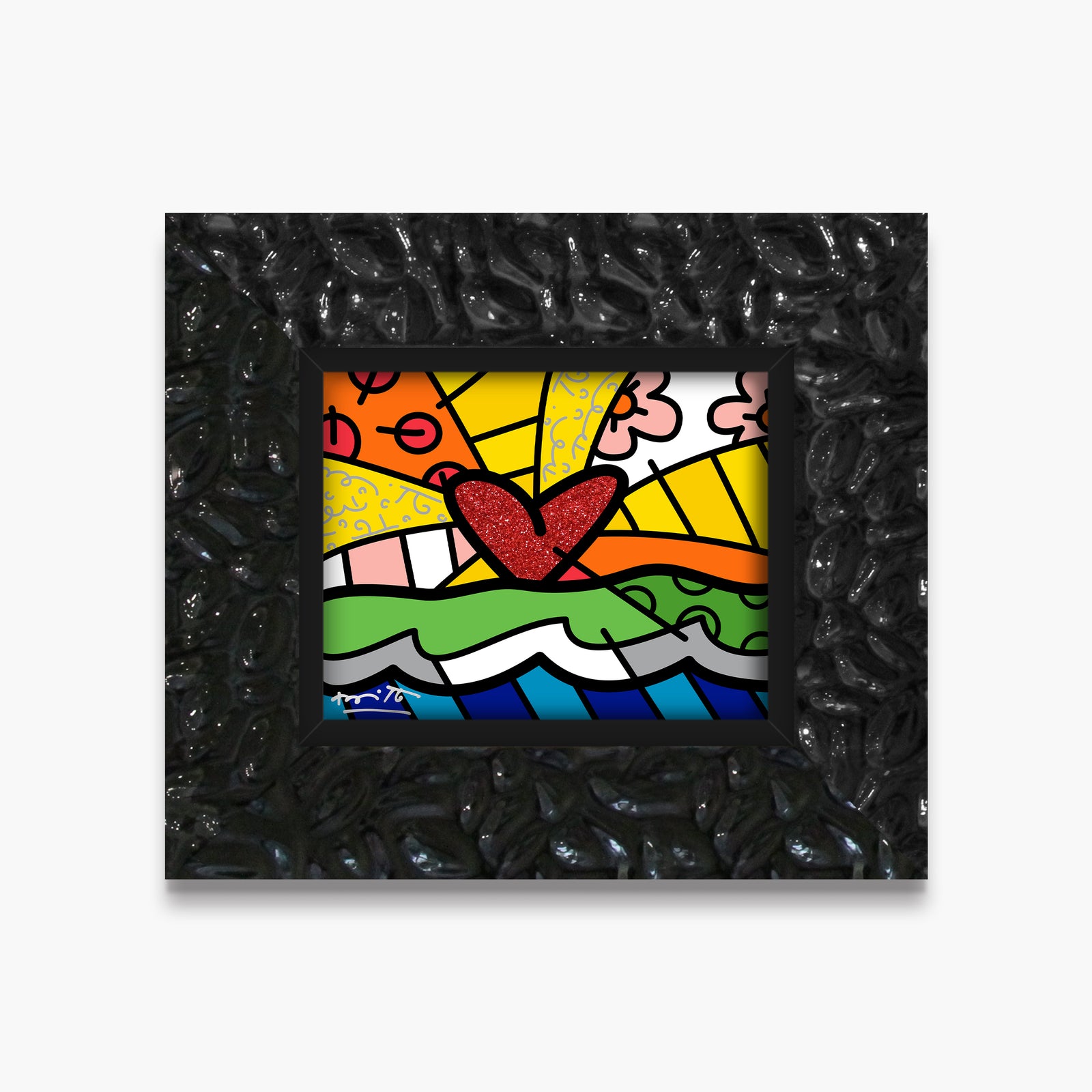 modern pop art forever limited edition print vibrant home decor