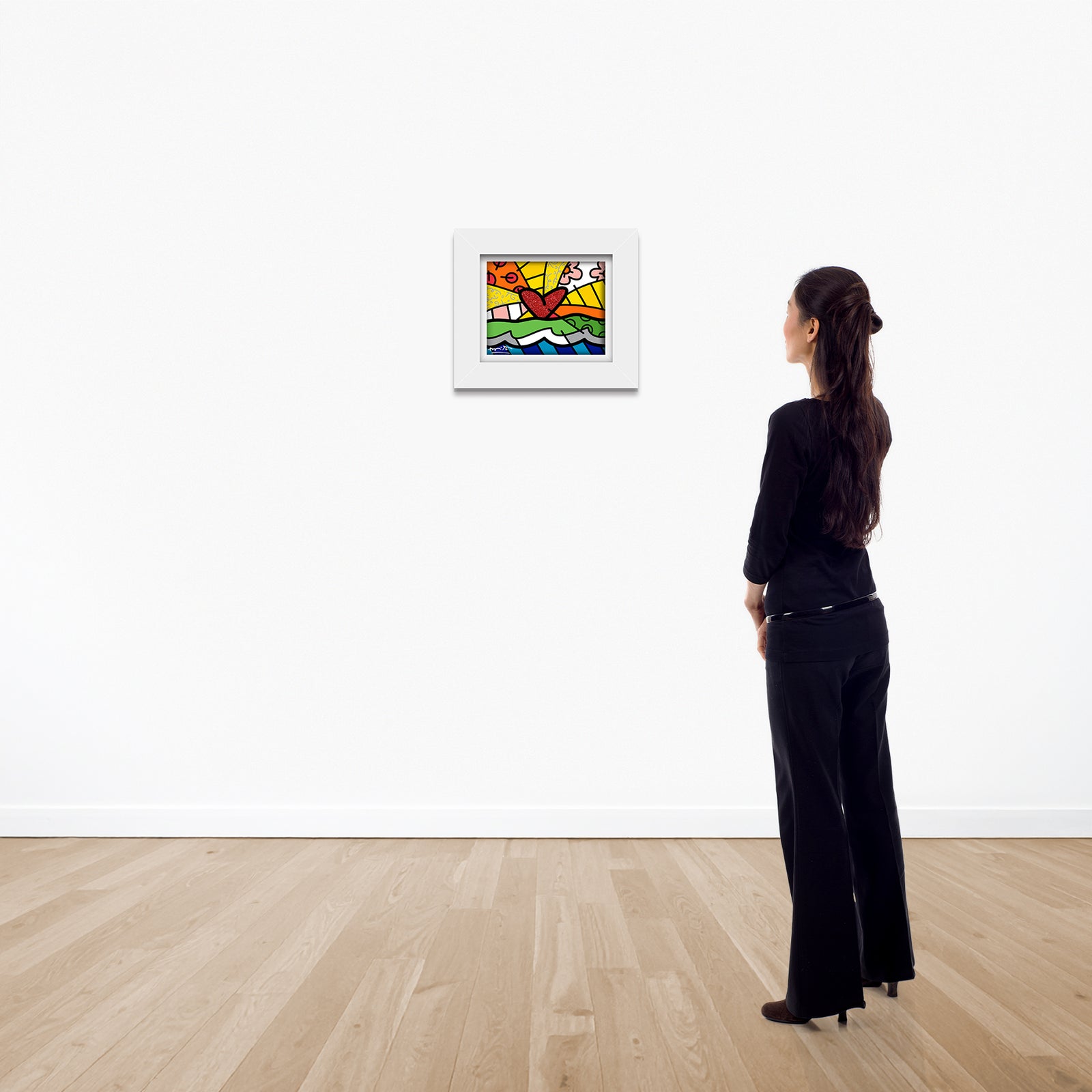 modern pop art forever limited edition print vibrant home decor