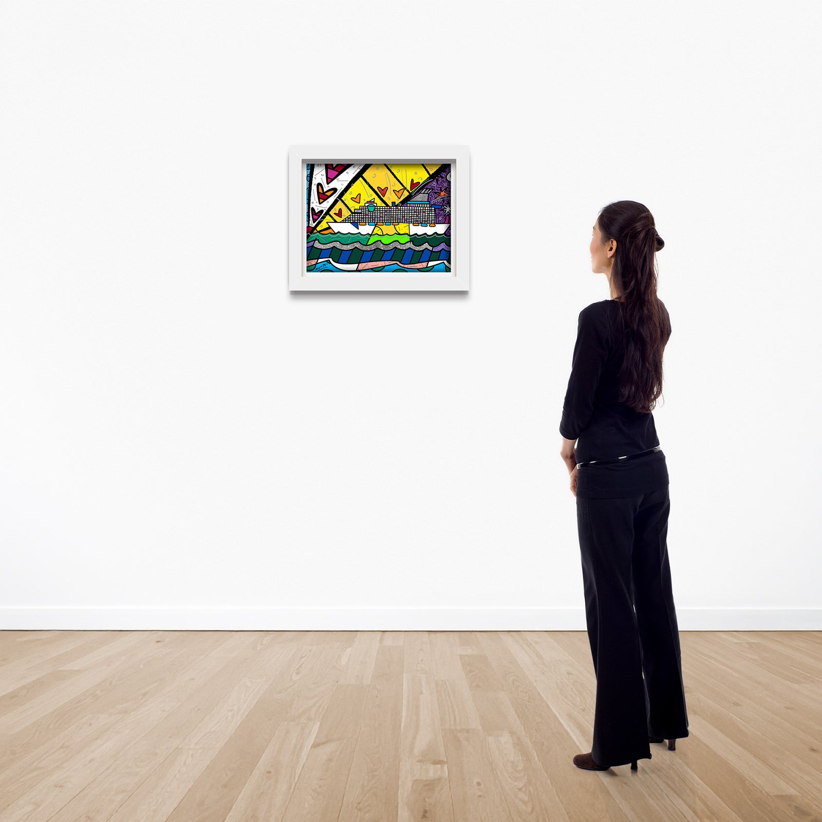 modern pop art happy happy times limited edition vibrant home decor