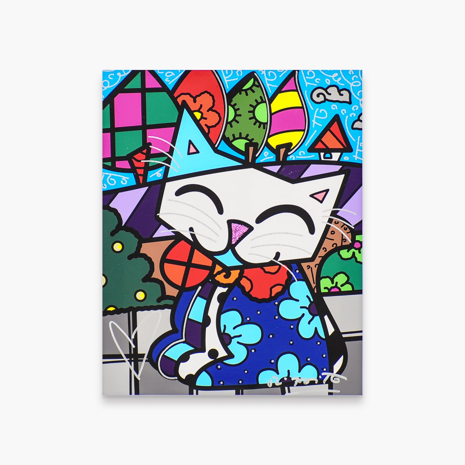 Midnight Cat - Limited Edition Print