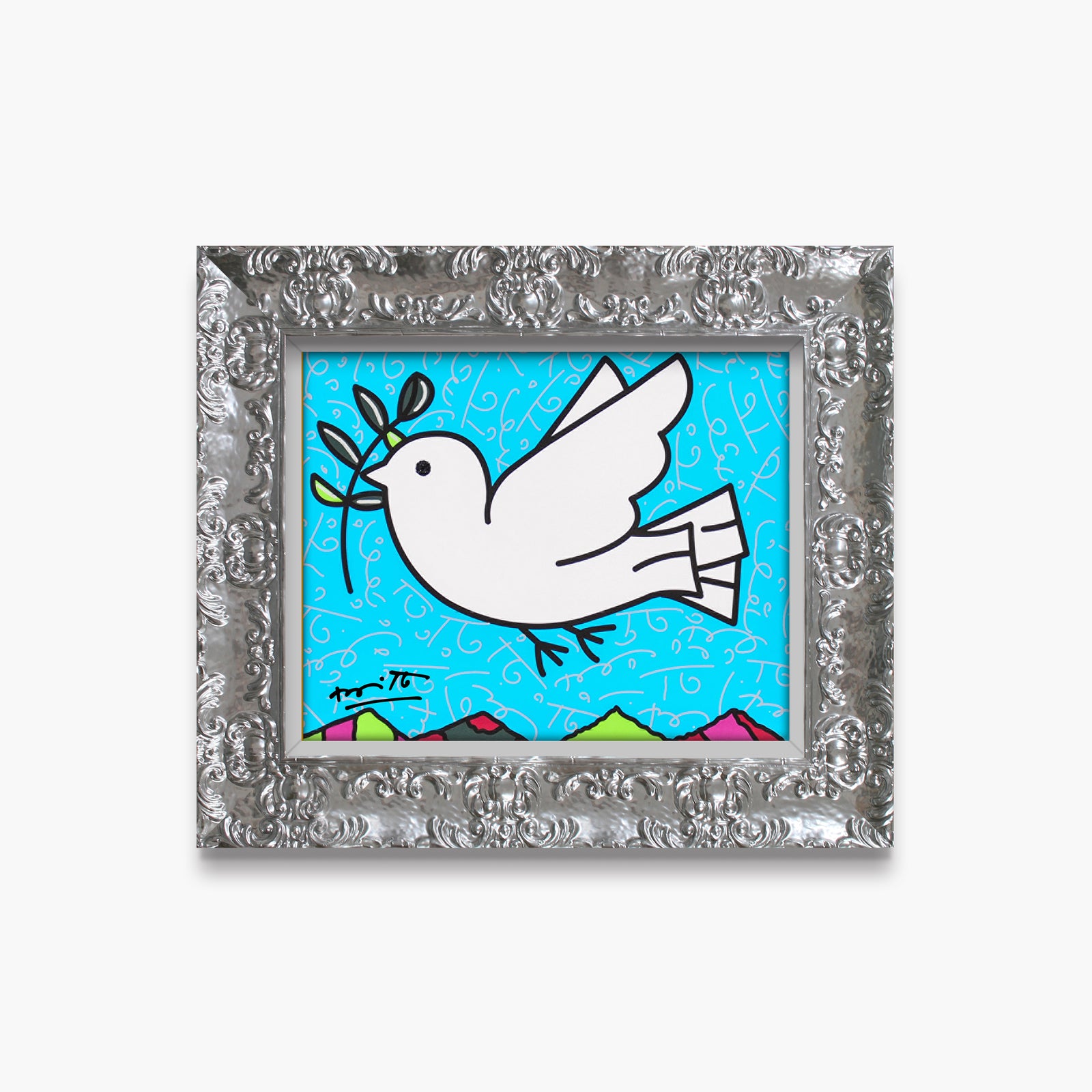 peace limited edition print colorful decorative collectible gift idea