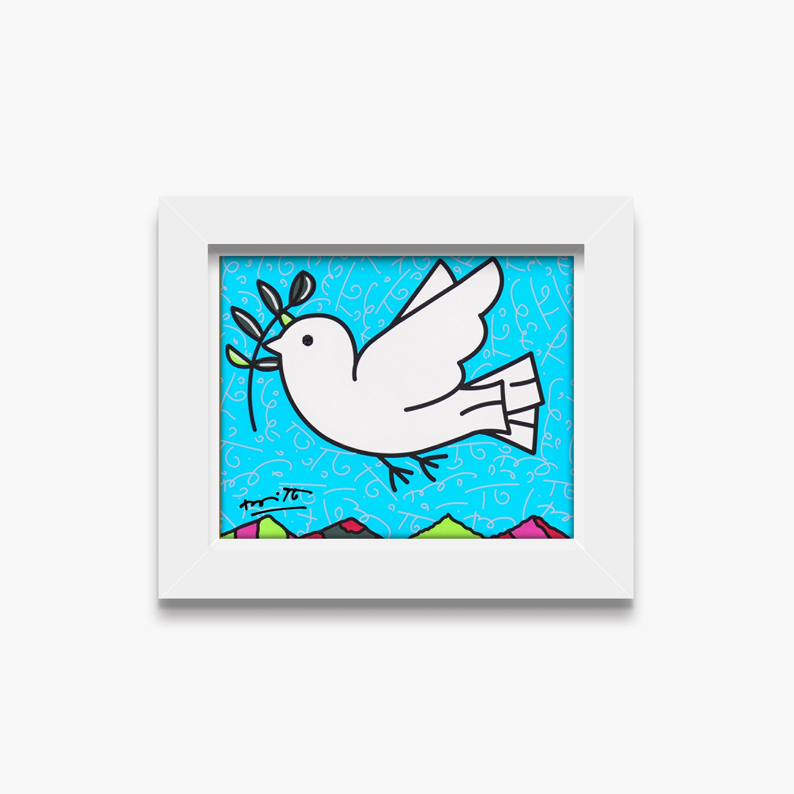 peace limited edition print colorful decorative collectible gift idea