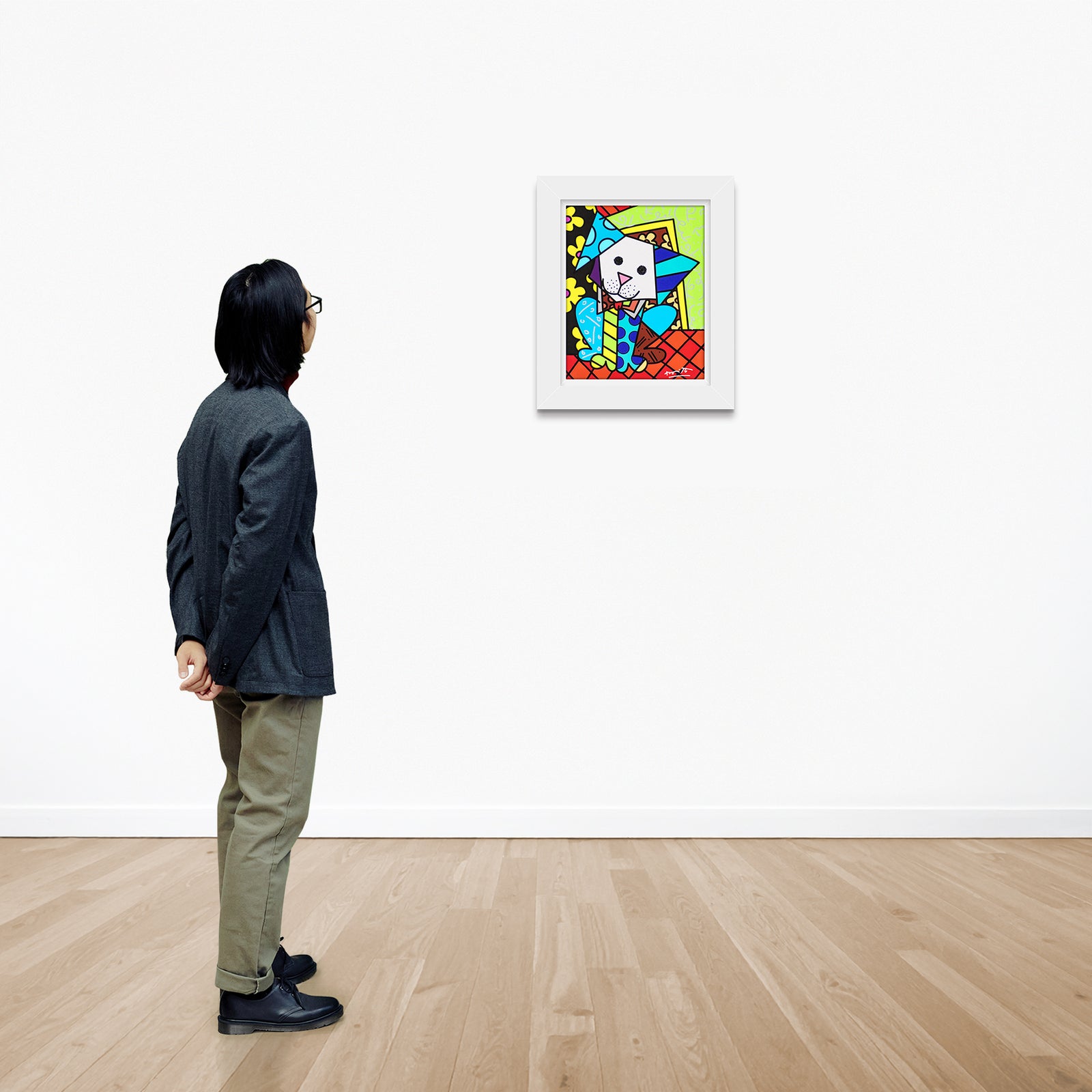 modern pop art coco limited edition print vibrant home decor