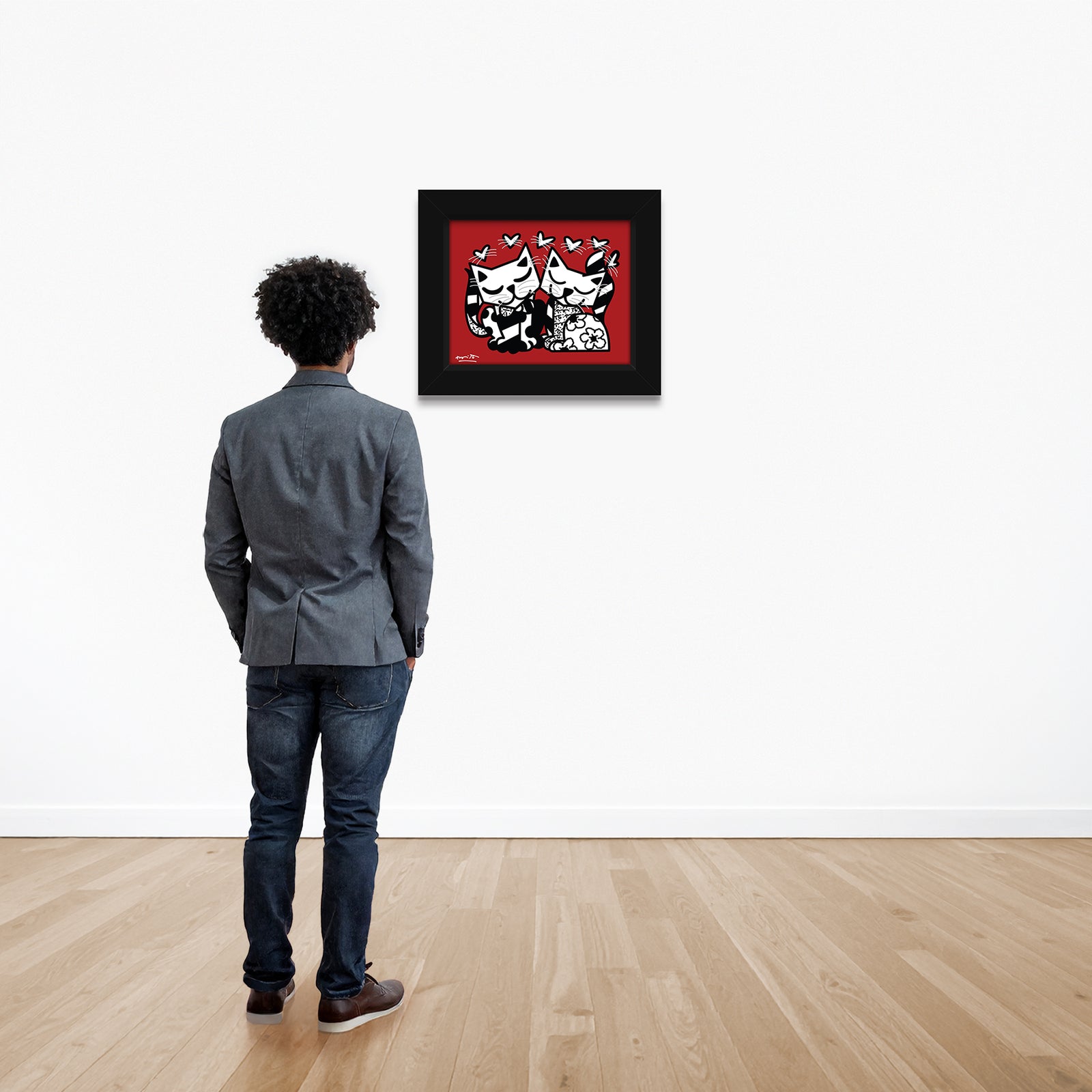 Cats Romance - Limited Edition Print