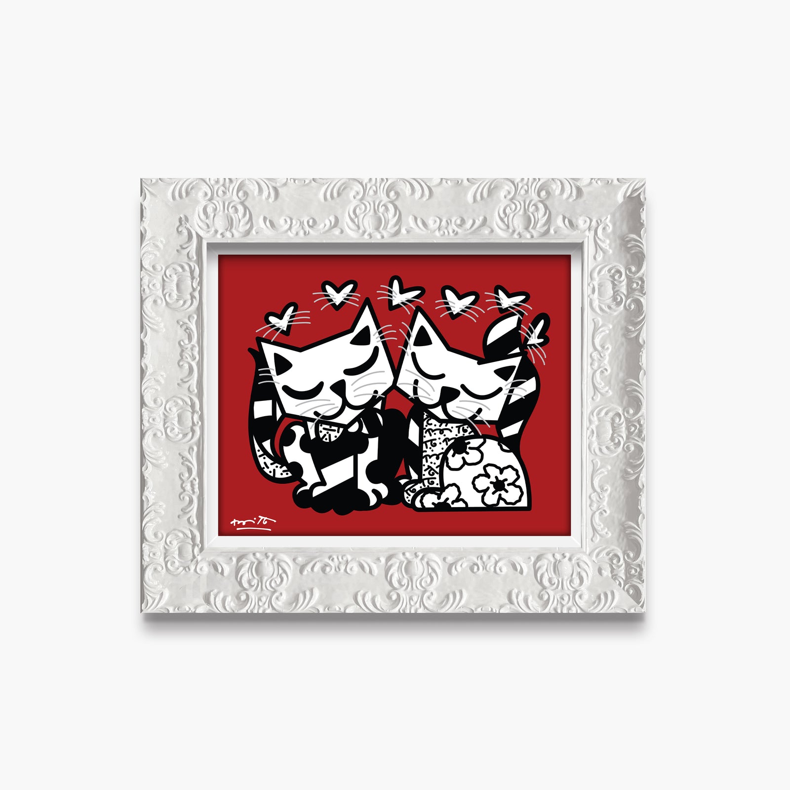 Cats Romance - Limited Edition Print