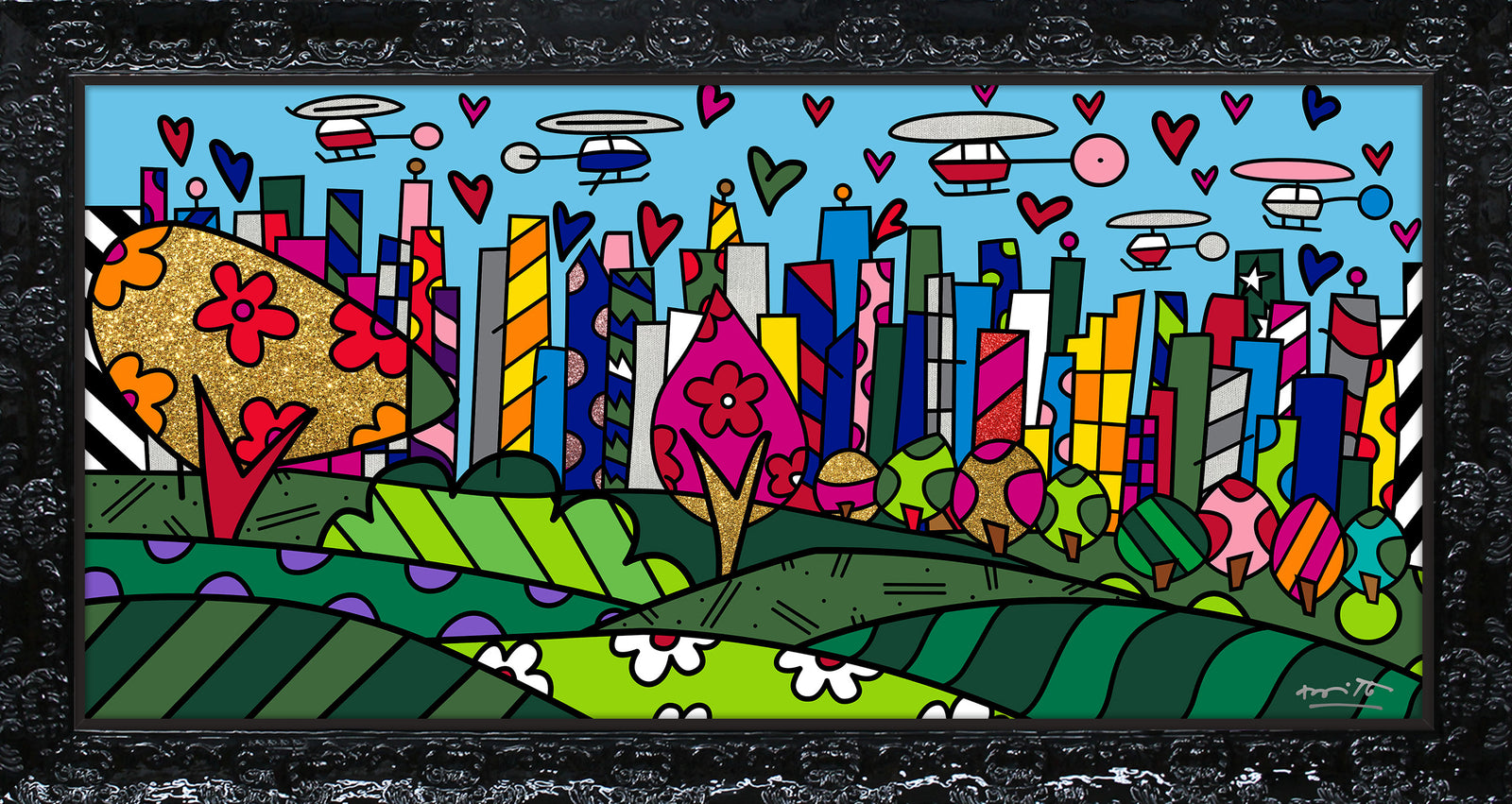 sao paulo limited edition print colorful decorative collectible gift idea