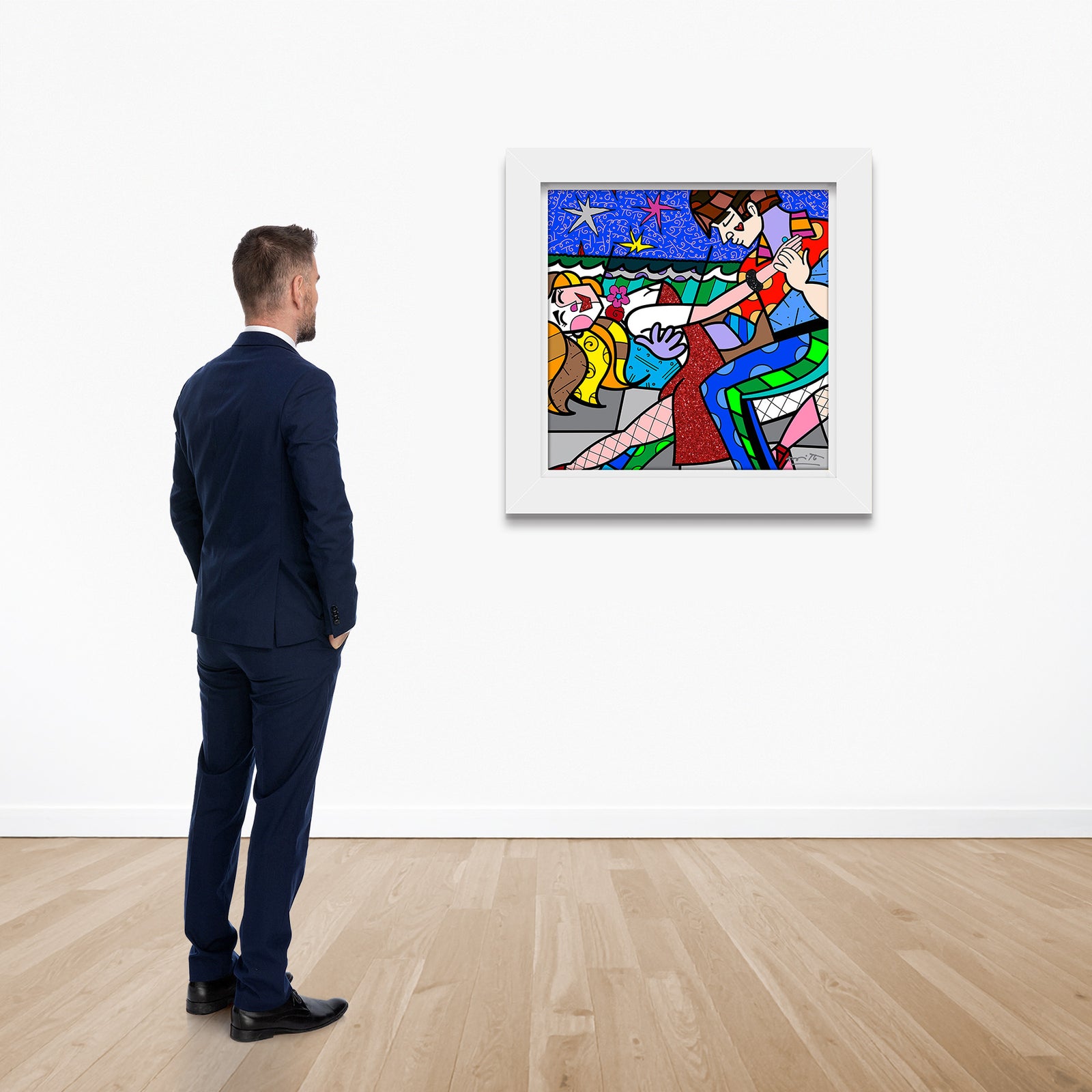 modern pop art all night long limited edition vibrant home decor