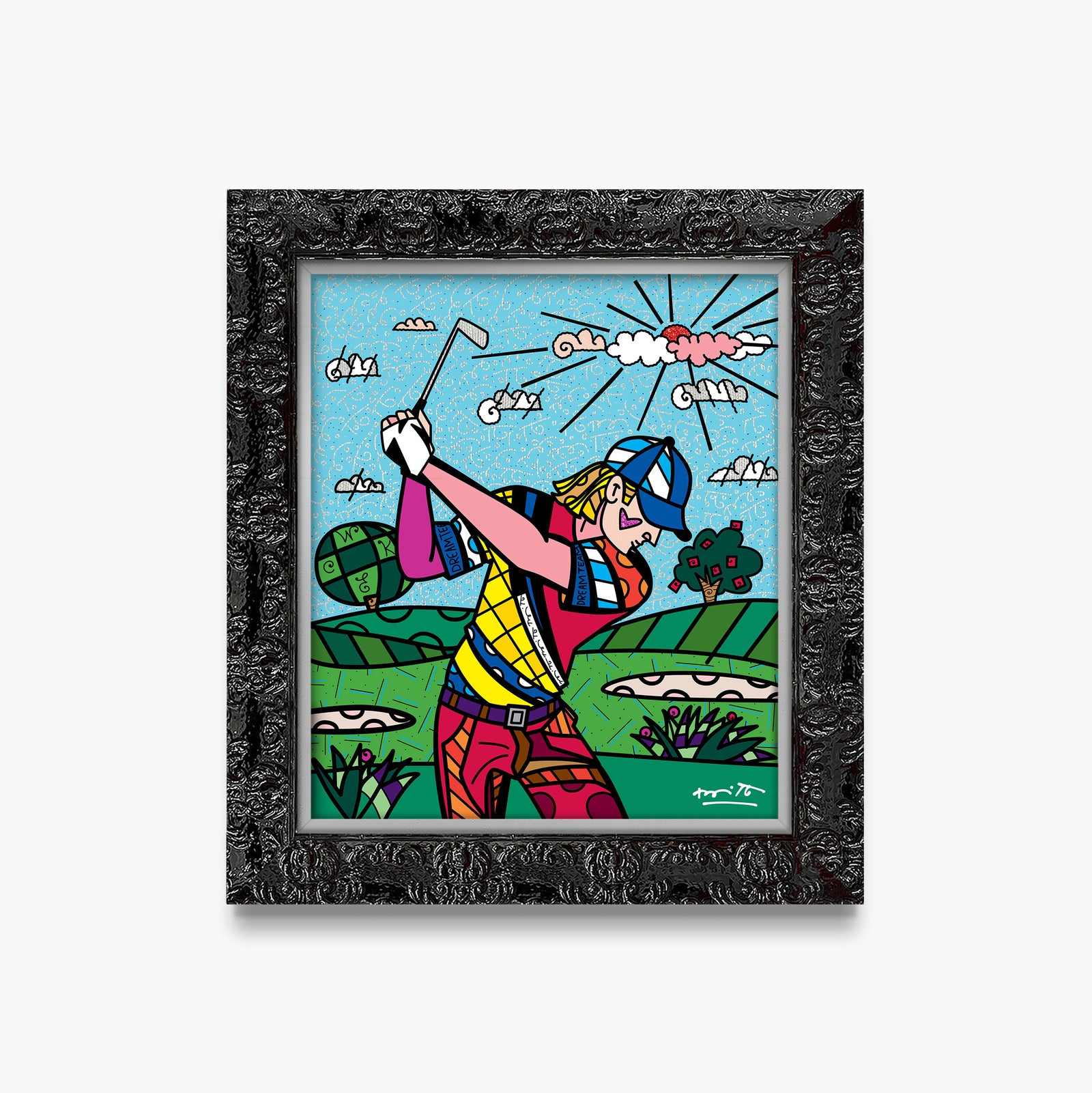 colins dream day limited edition artistic colorful design collectible