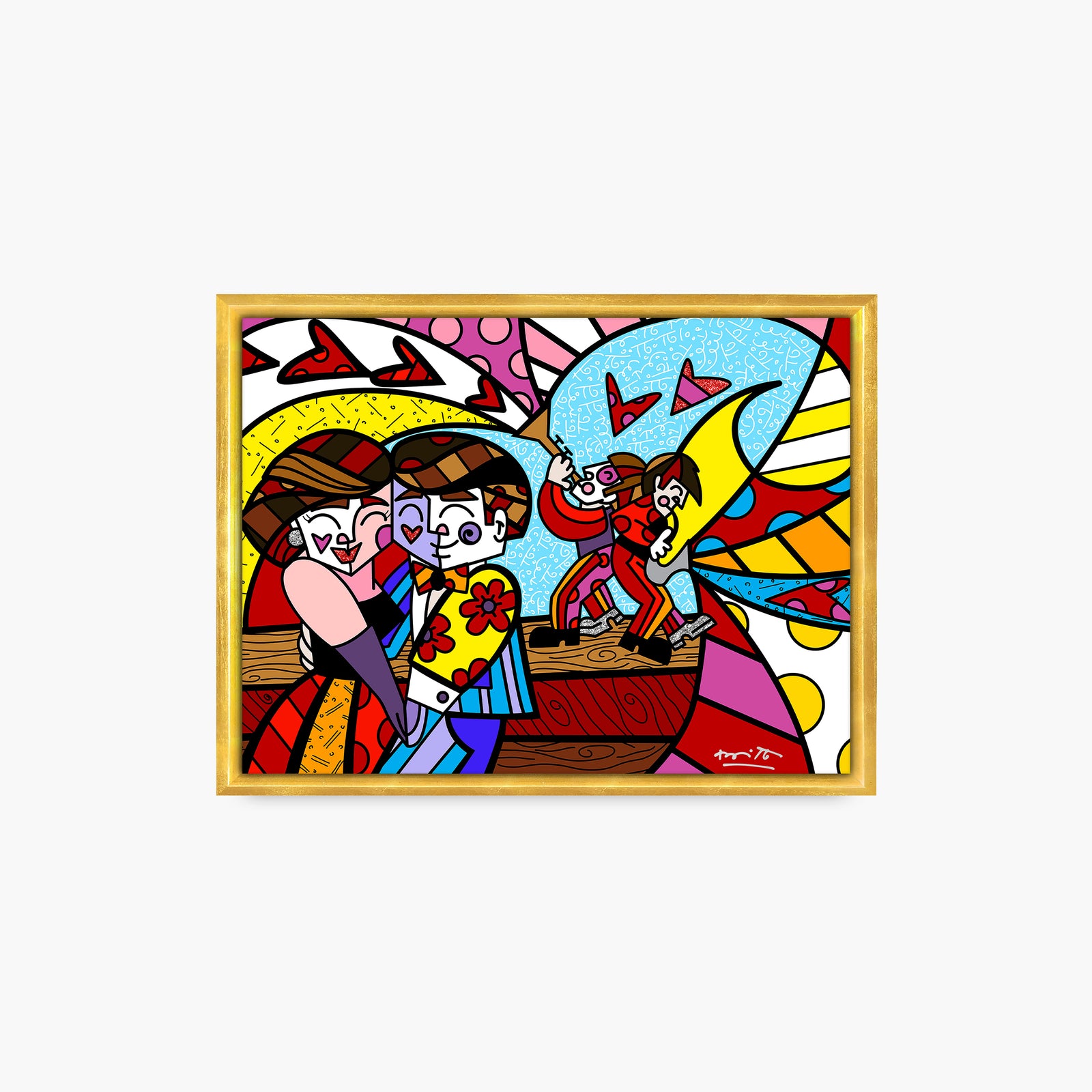 modern pop art sound of love limited edition vibrant home decor