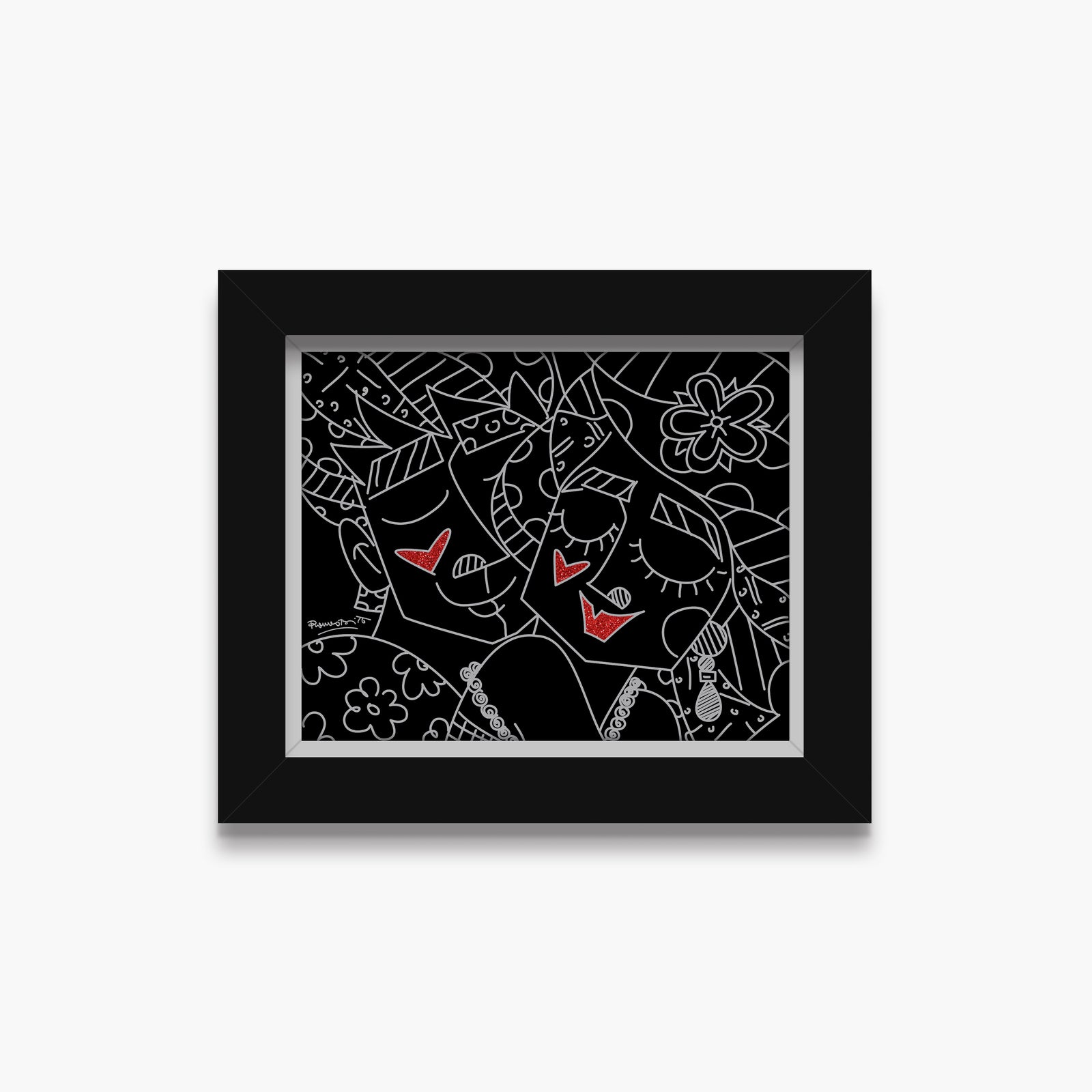 carinho limited edition print artistic colorful design collectible
