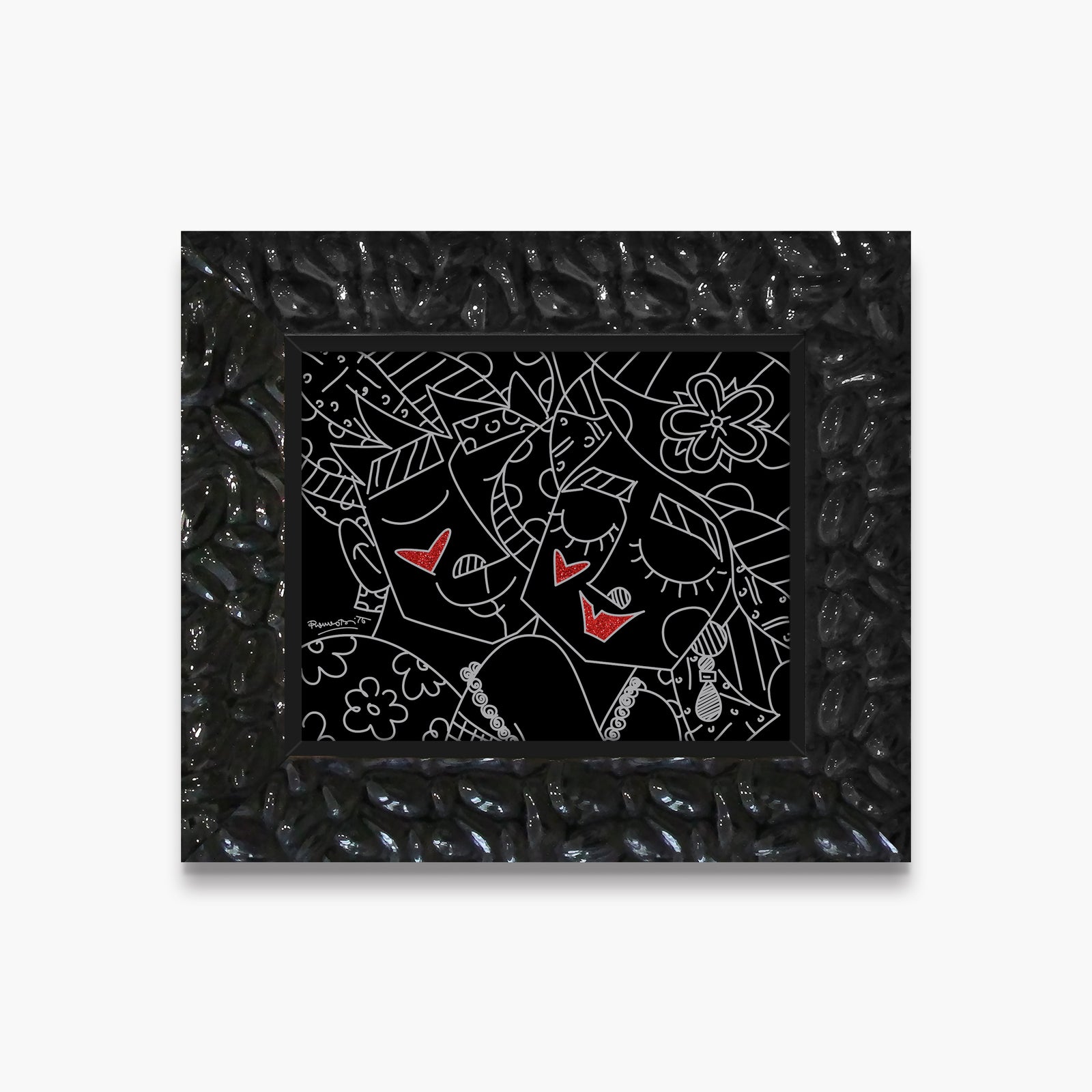 modern pop art carinho limited edition print vibrant home decor