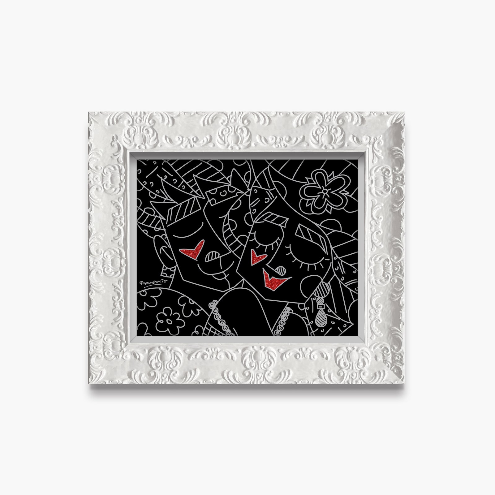carinho limited edition print artistic colorful design collectible