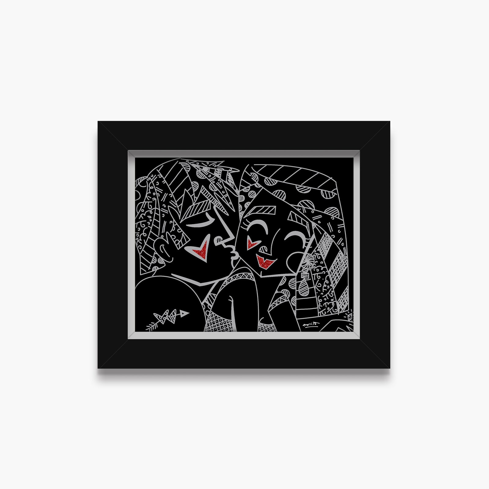 lights off limited edition print artistic colorful design collectible