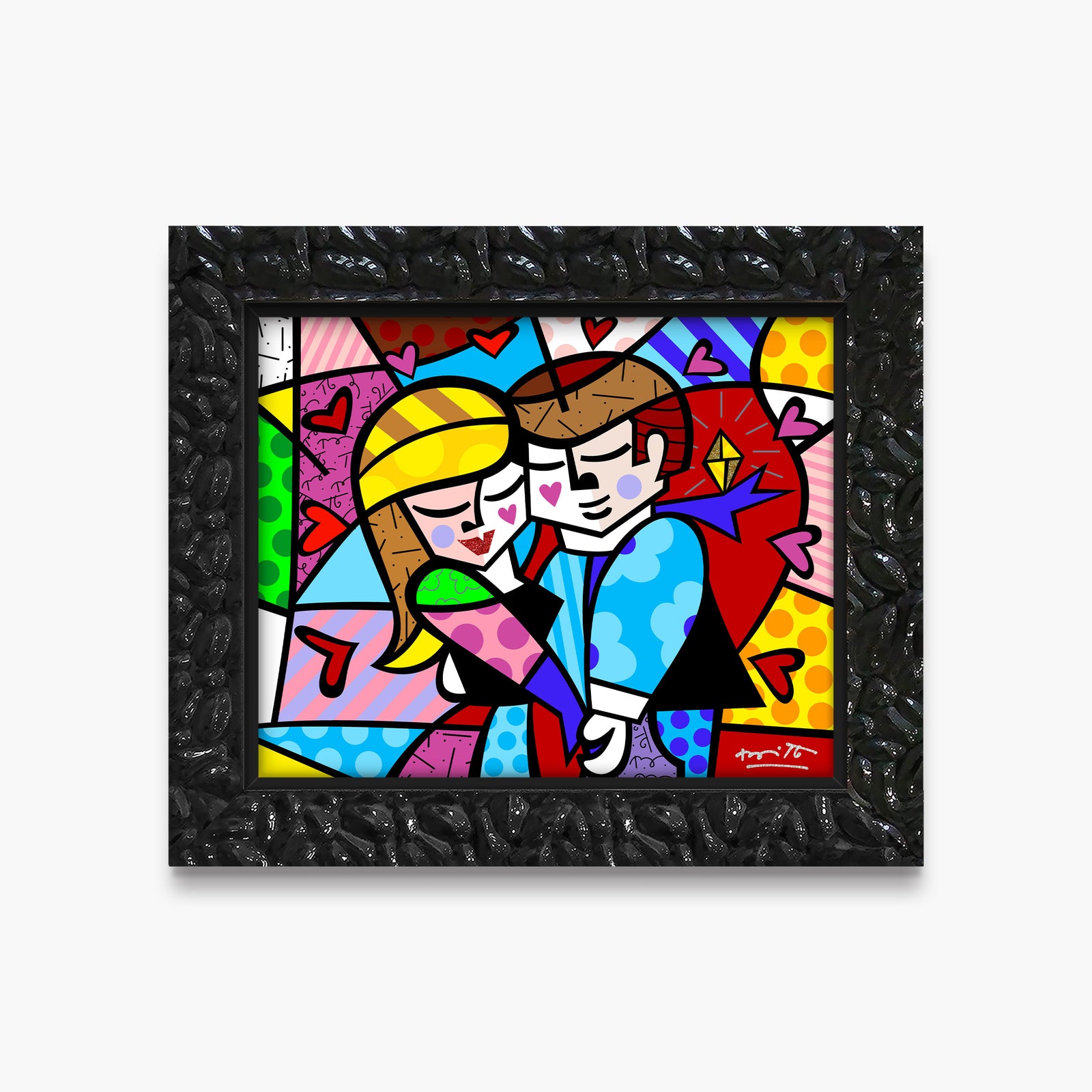 yes limited edition print artistic colorful design collectible