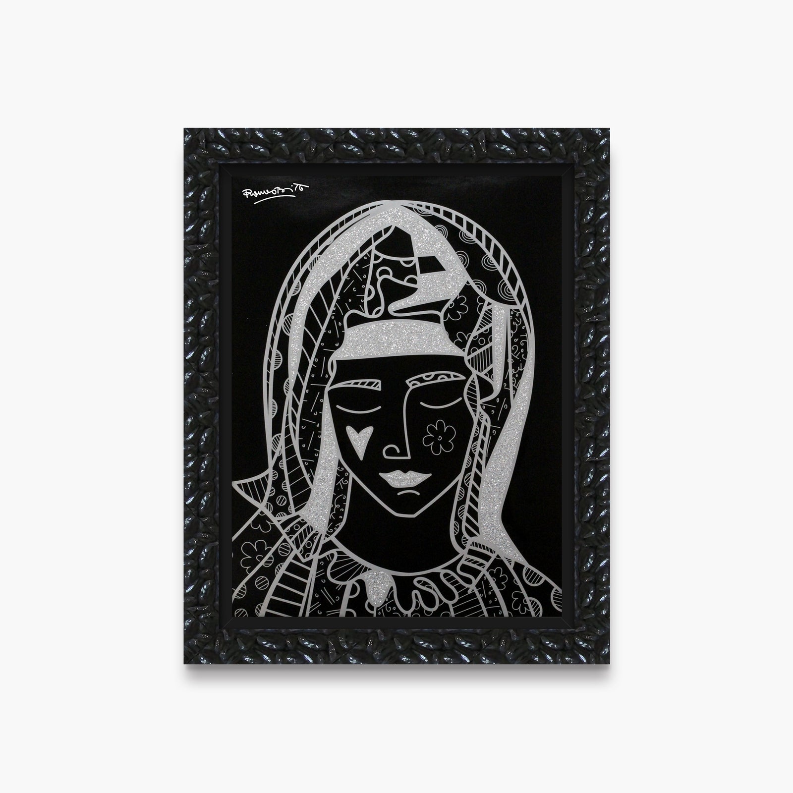 mother silver limited edition print artistic colorful design collectible