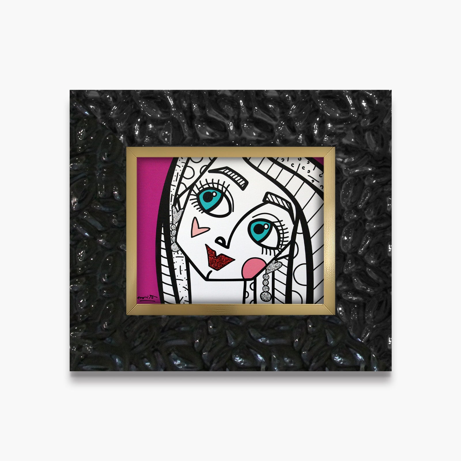 ok honey limited edition print artistic colorful design collectible