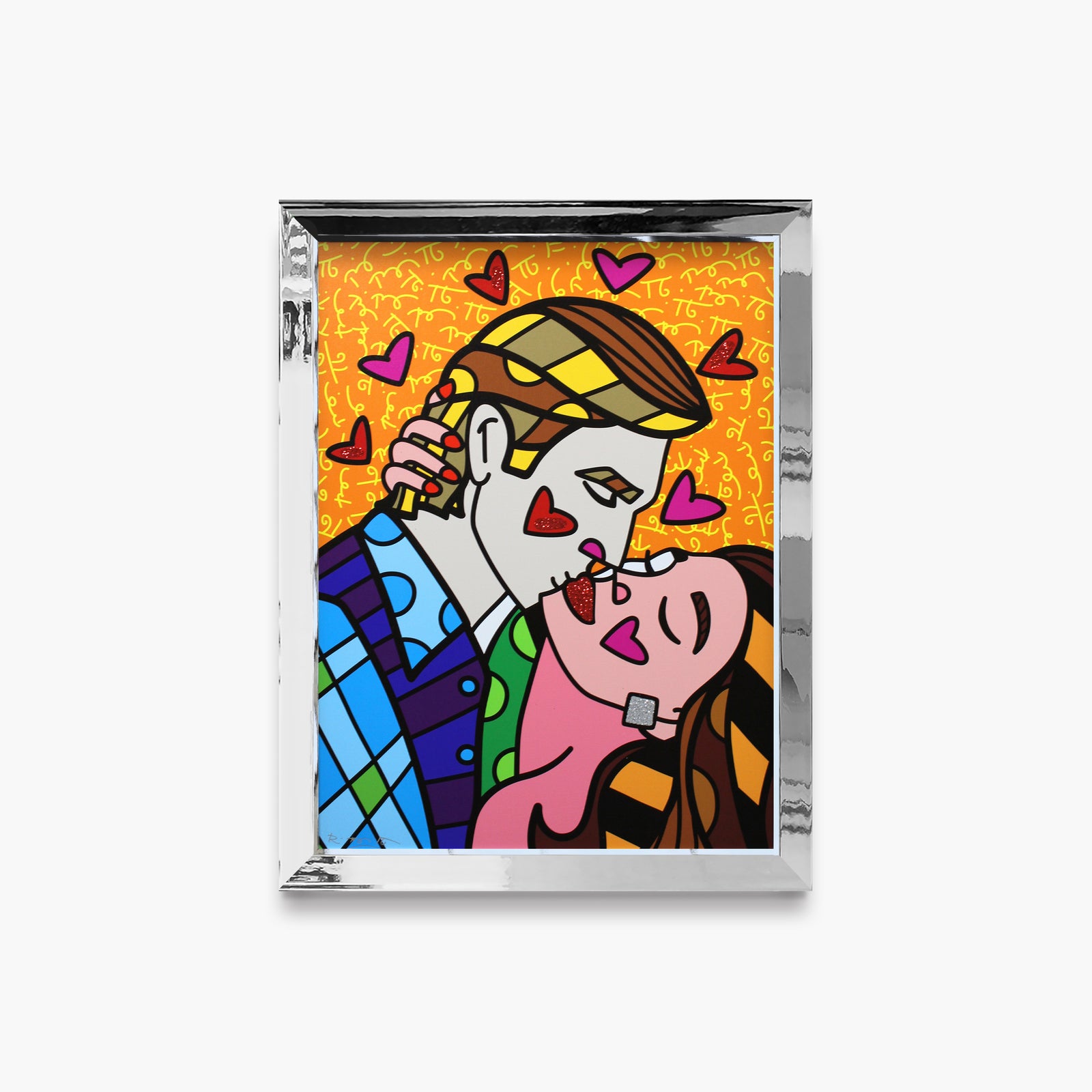 modern pop art passionate limited edition print vibrant home decor