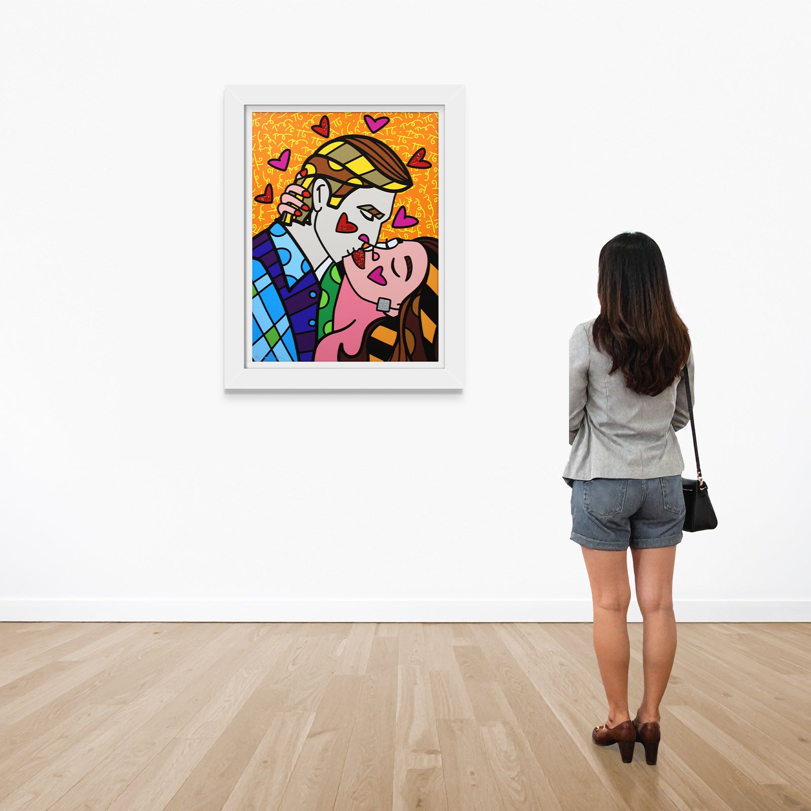 modern pop art passionate limited edition print vibrant home decor