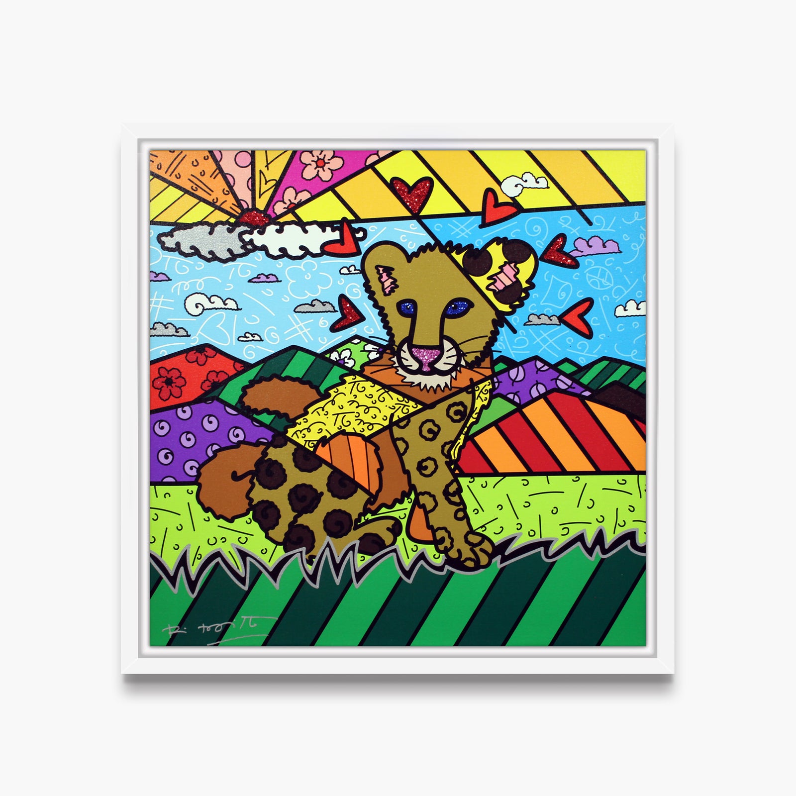 modern pop art karma limited edition print vibrant home decor