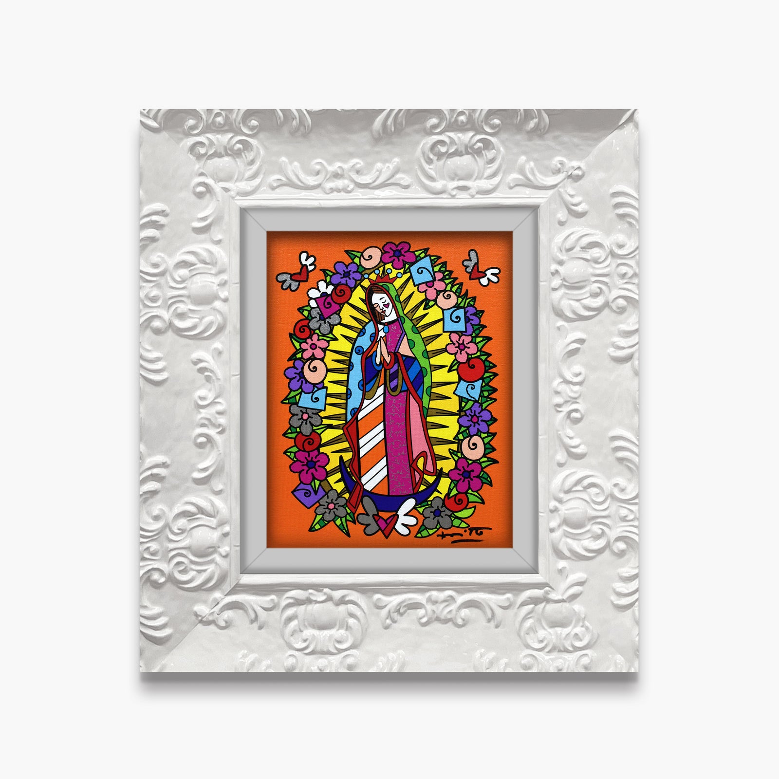 our lady limited edition print artistic colorful design collectible