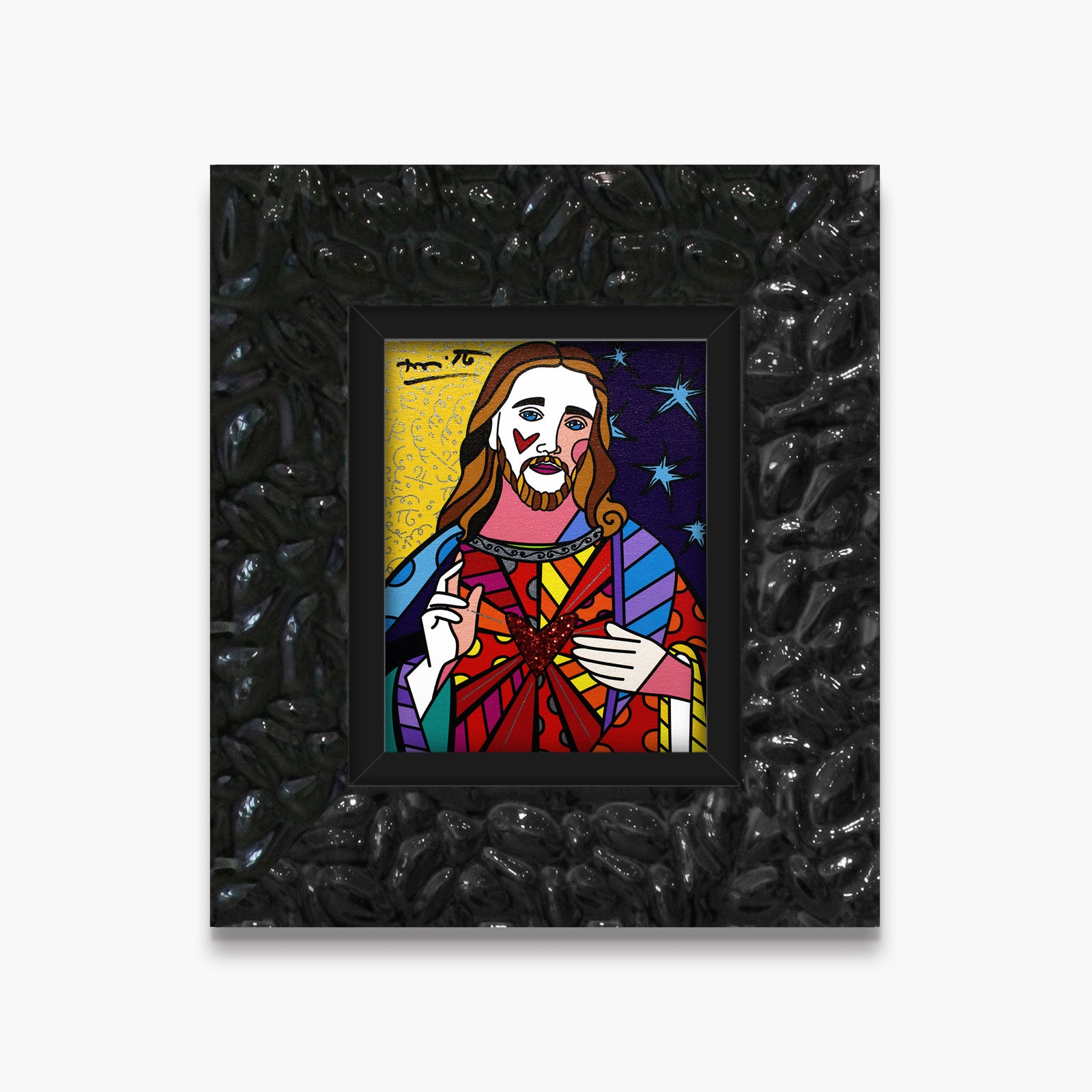 god limited edition digital print artistic colorful design collectible