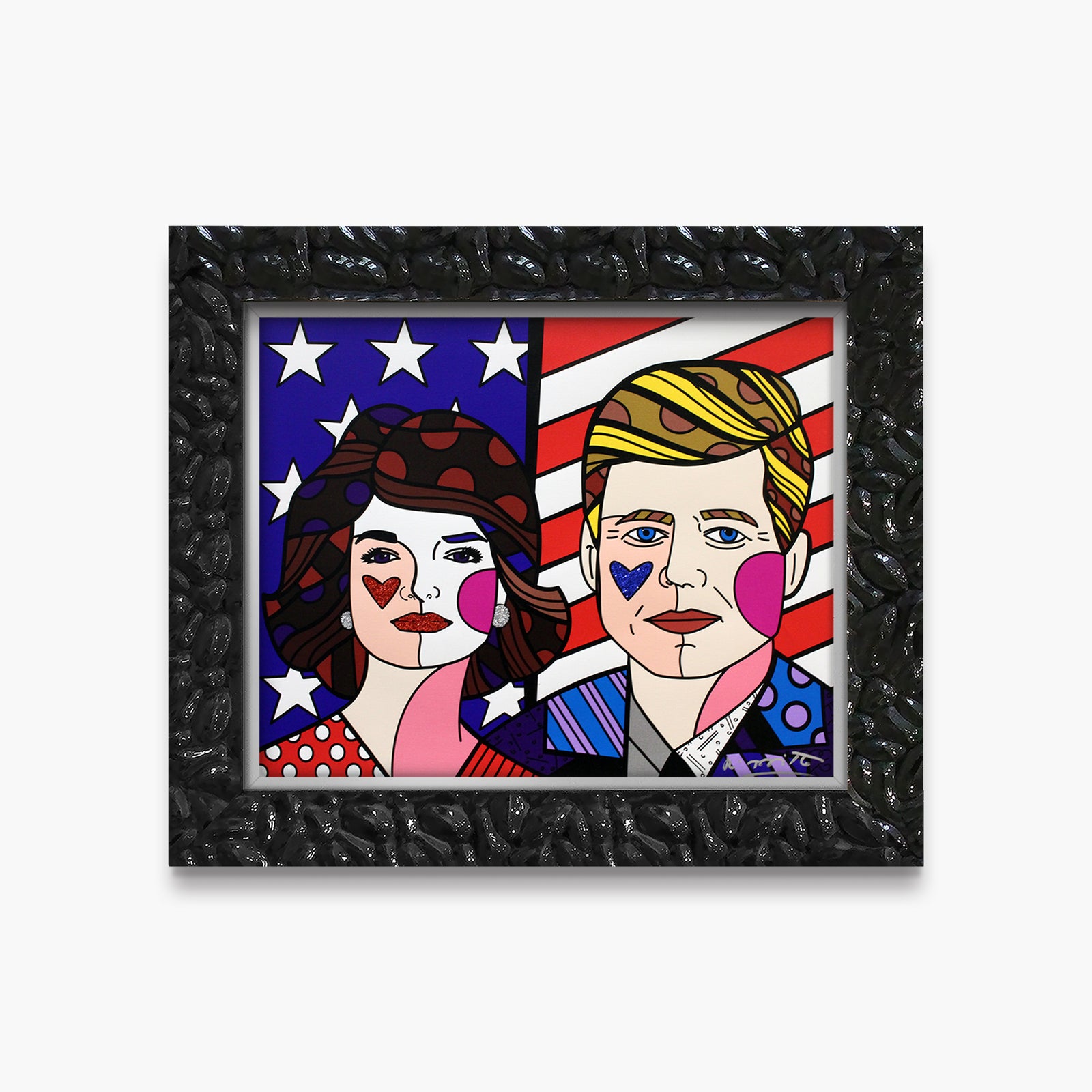 modern pop art american dream limited edition print vibrant home decor