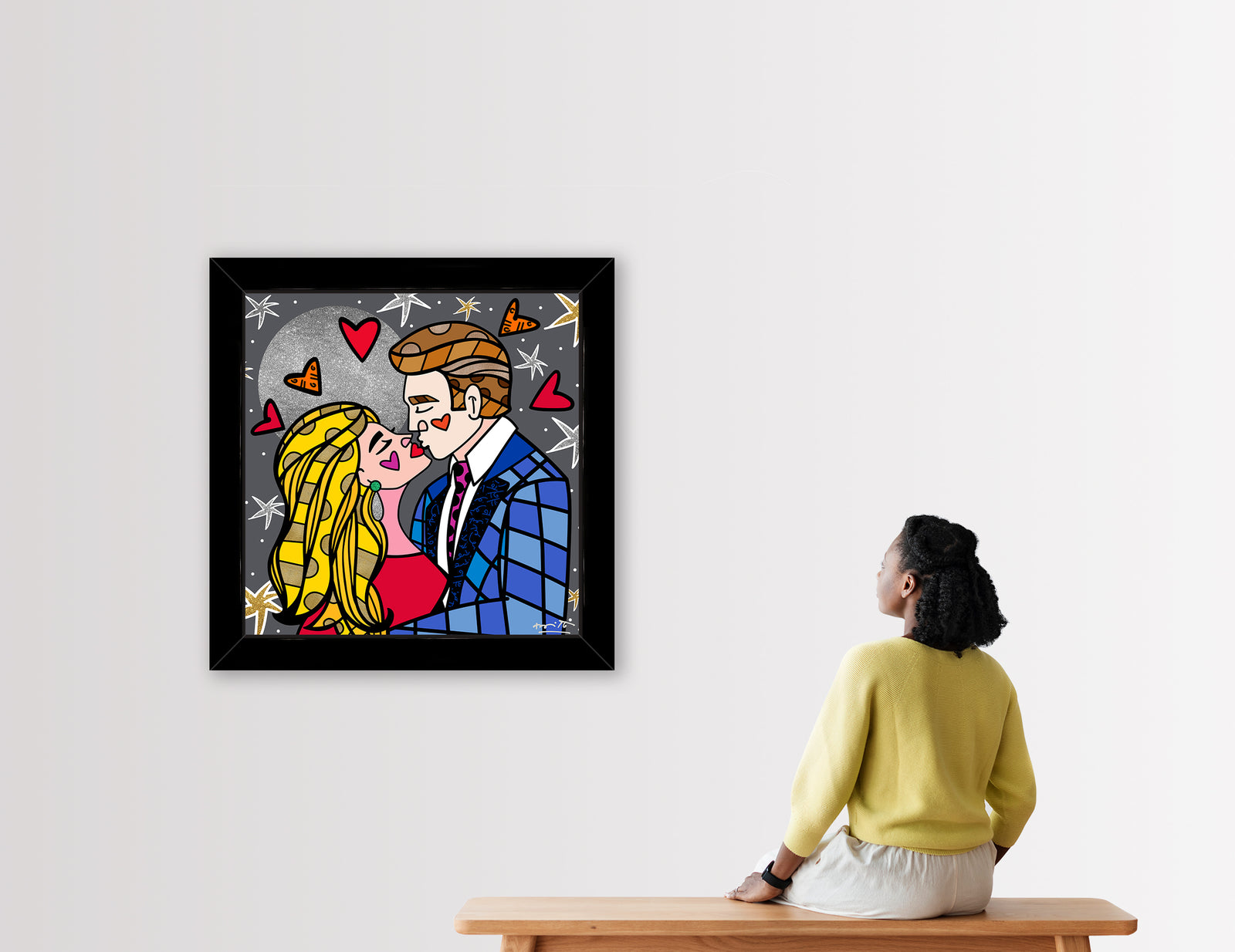 moonstruck limited edition print colorful decorative collectible gift idea