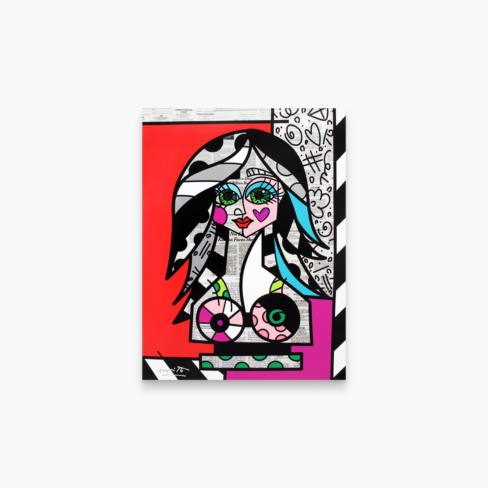 Red & Pink - Limited Edition Print