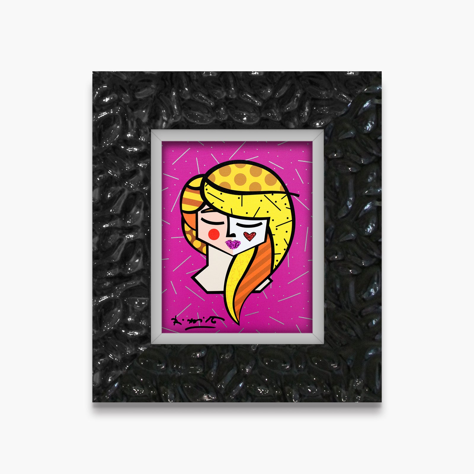 lily limited edition print artistic colorful design collectible