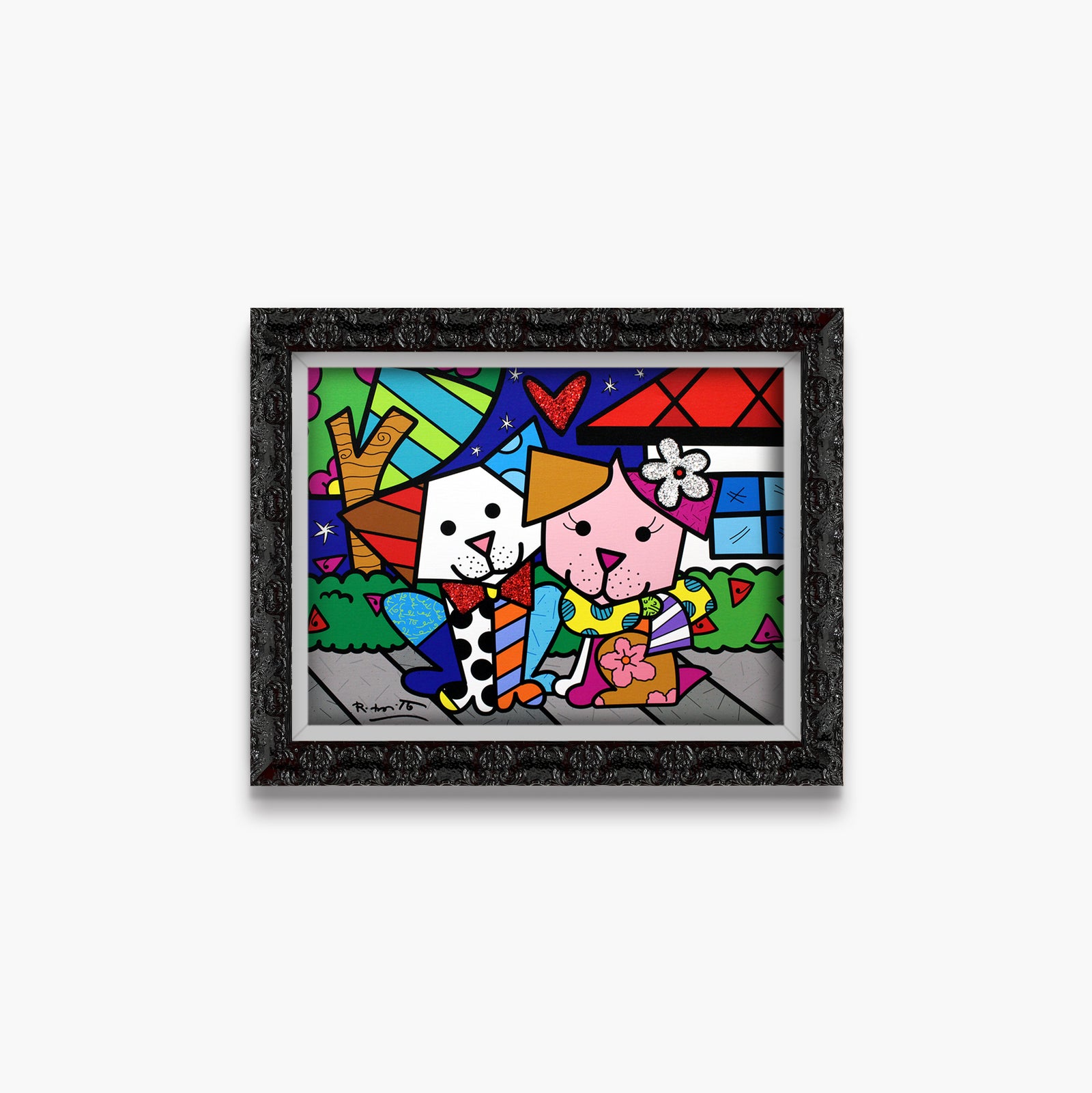 pet love limited edition print artistic colorful design collectible