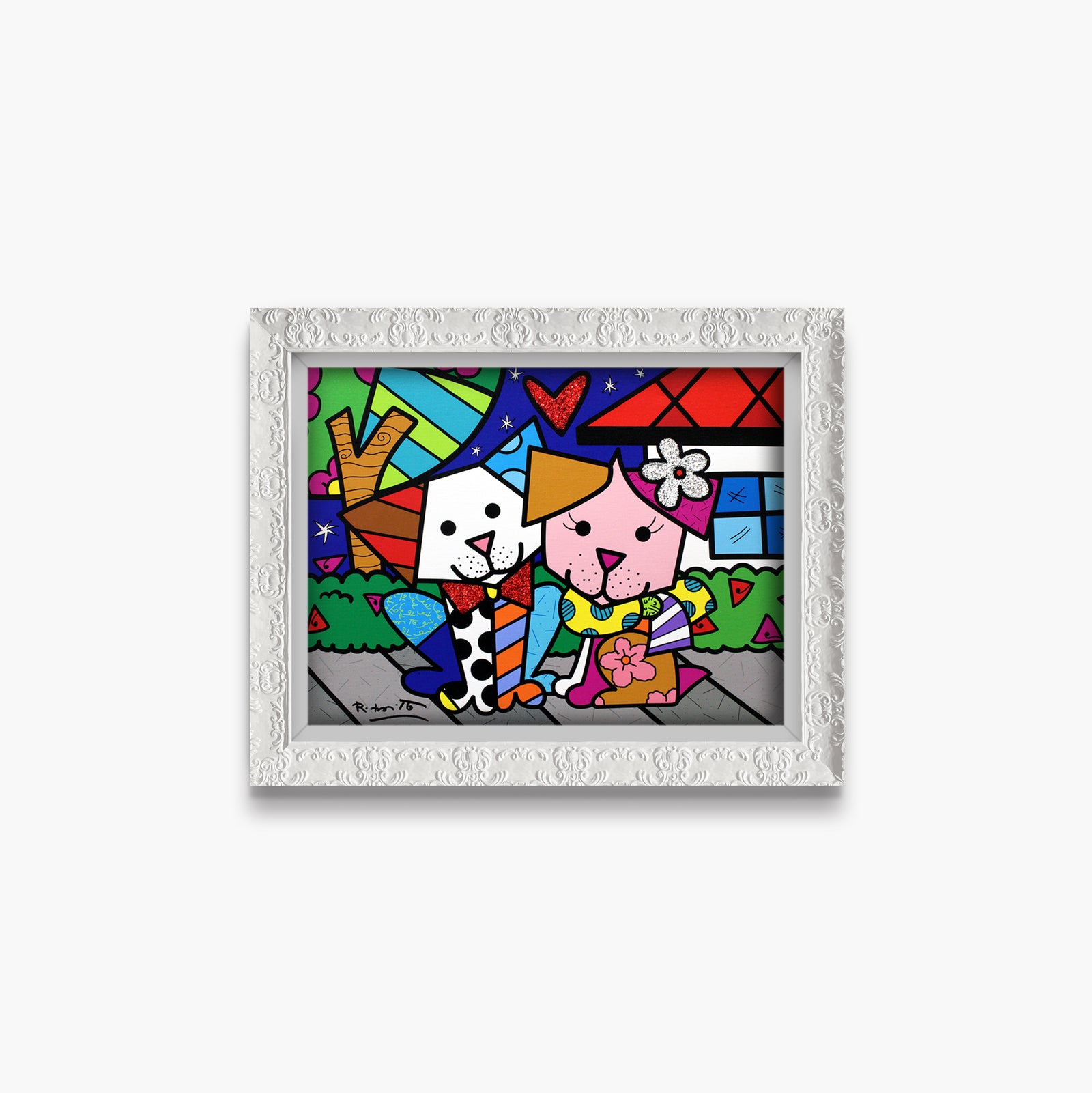 pet love limited edition print artistic colorful design collectible