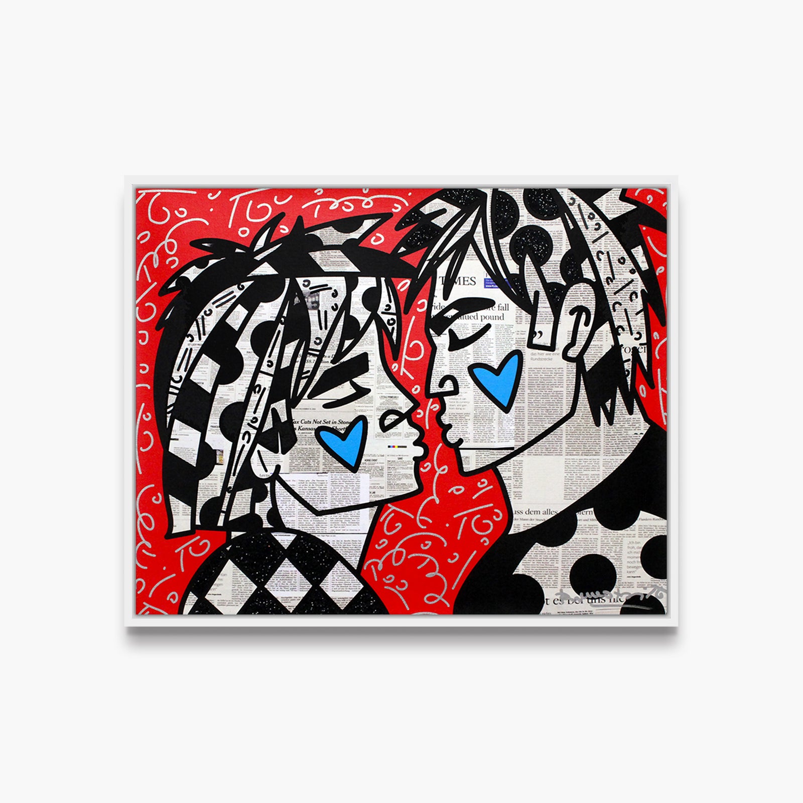 soulmates limited edition print artistic colorful design collectible