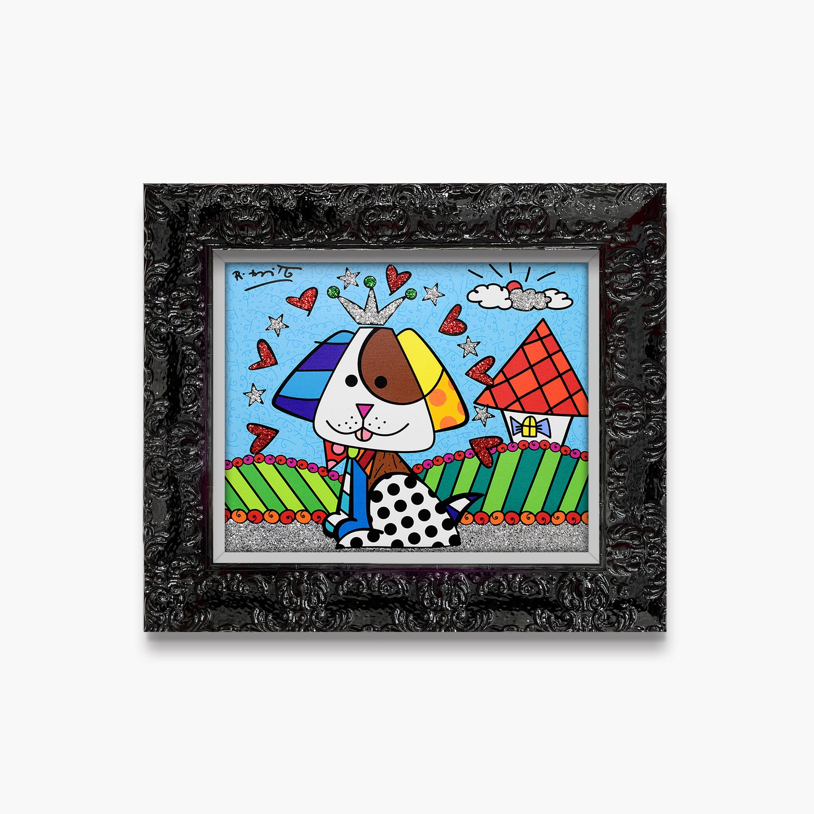 Romero Britto to jenna nicks home limited colorful pop art design