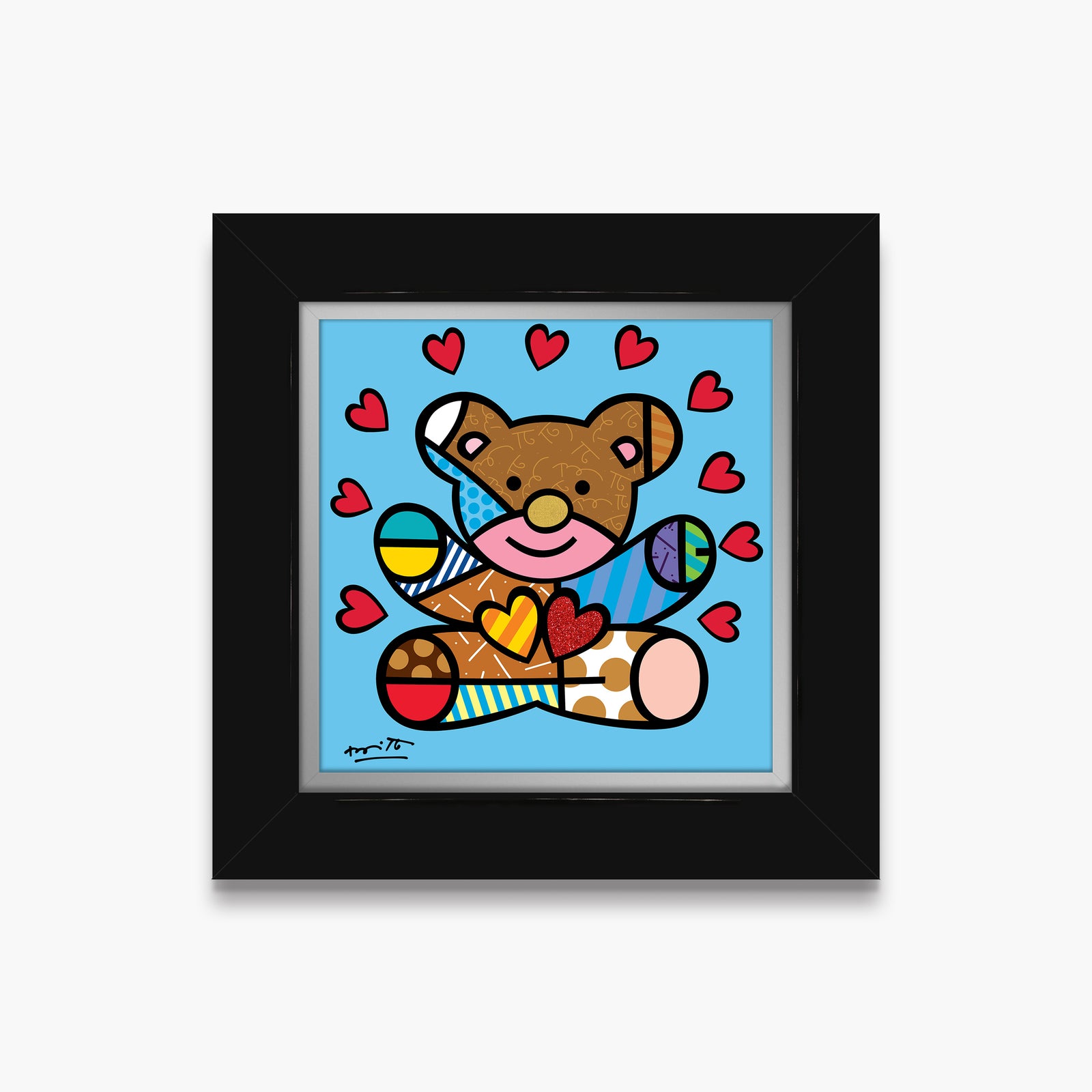 happy boy limited edition print artistic colorful design collectible