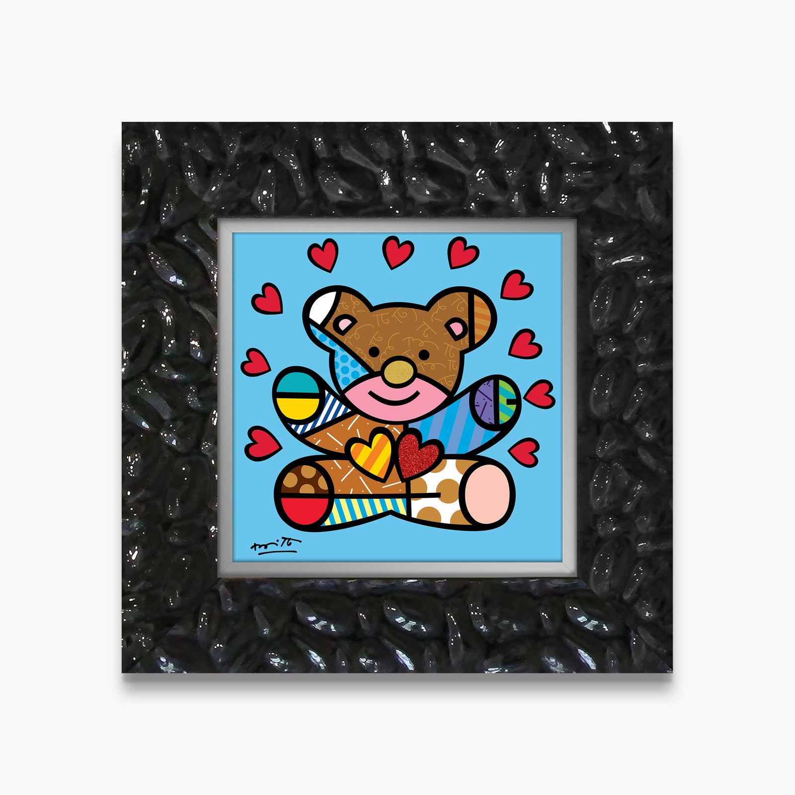 modern pop art happy boy limited edition print vibrant home decor