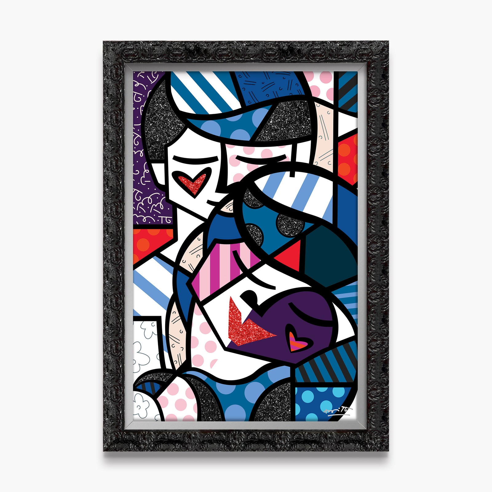 modern pop art love me tender limited edition vibrant home decor